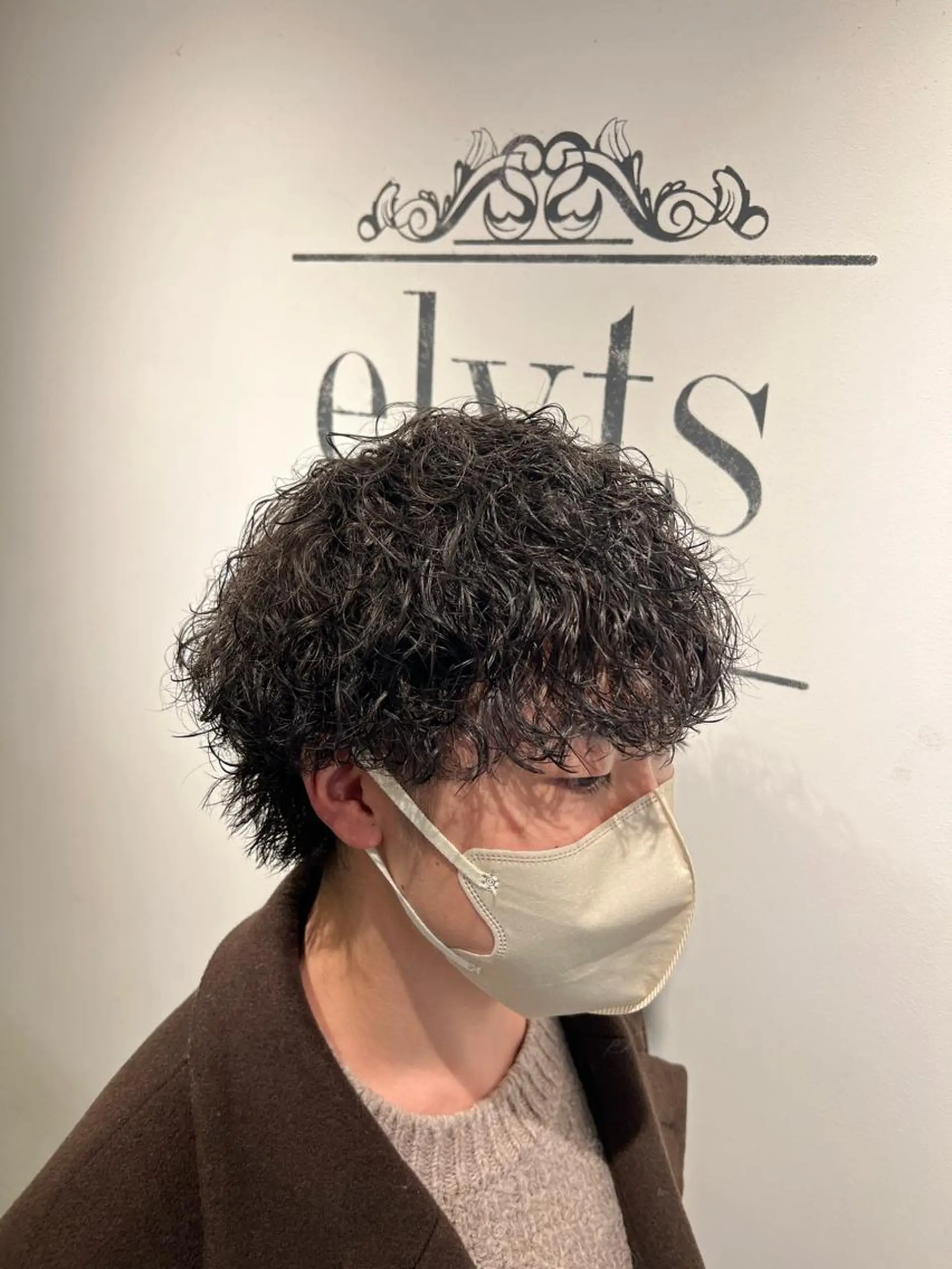 ショート カラー パーマ メンズ 💈men's💈 satoru中目黒のヘアスタイル