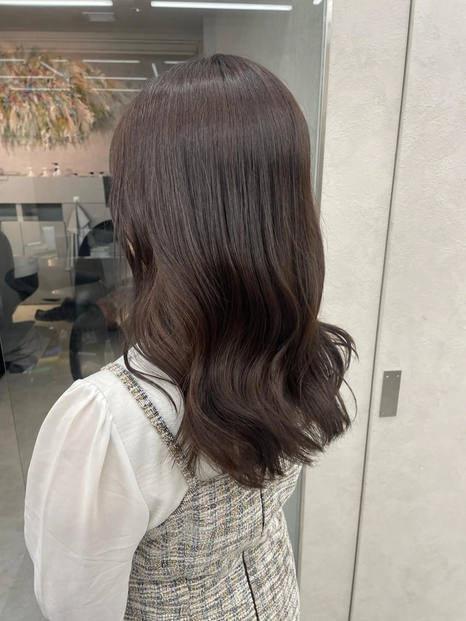 カラー 韓国ヘア/レイヤー Londエレンのヘアスタイル