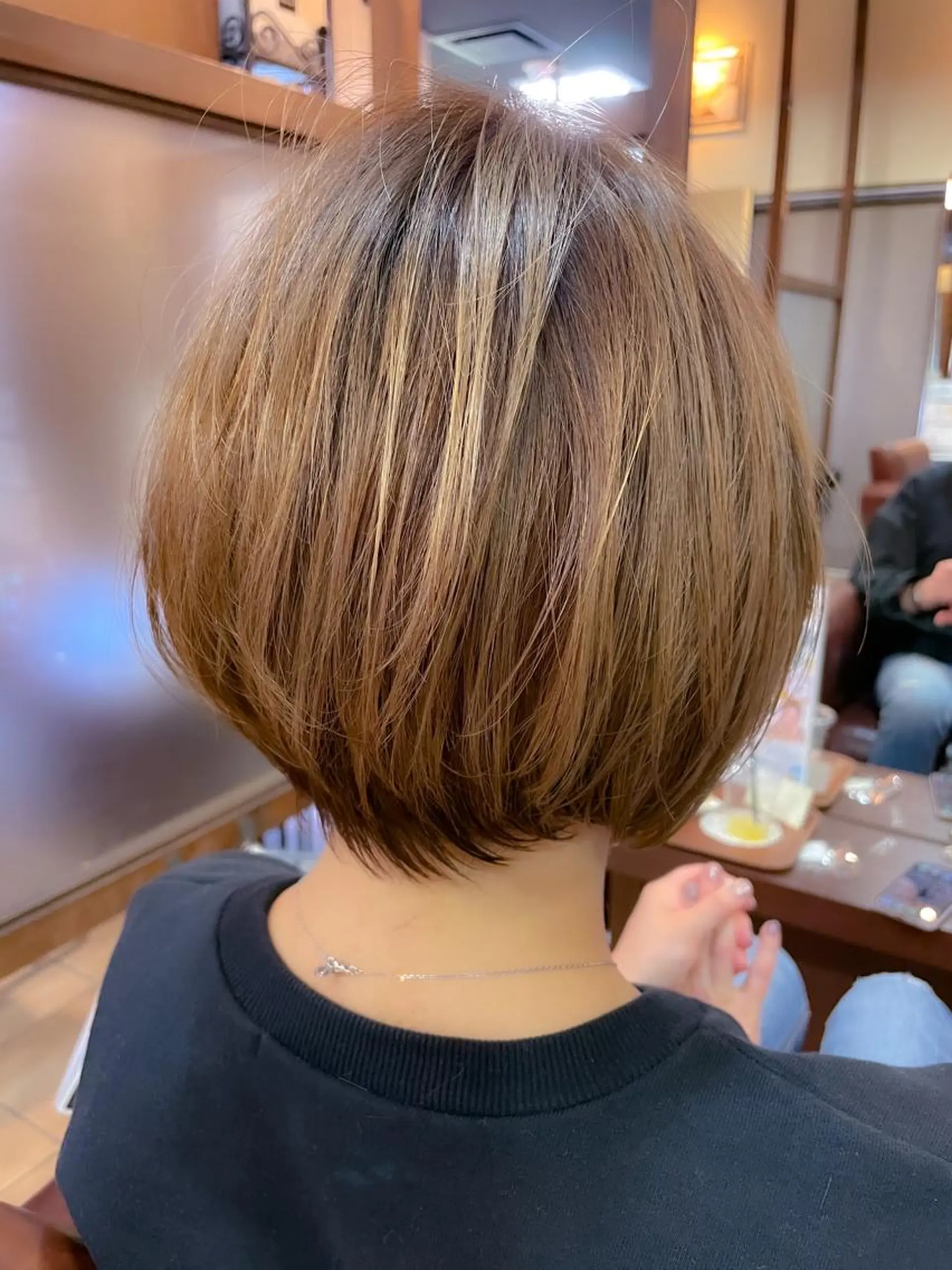 ショート 鳥羽 正治のヘアスタイル