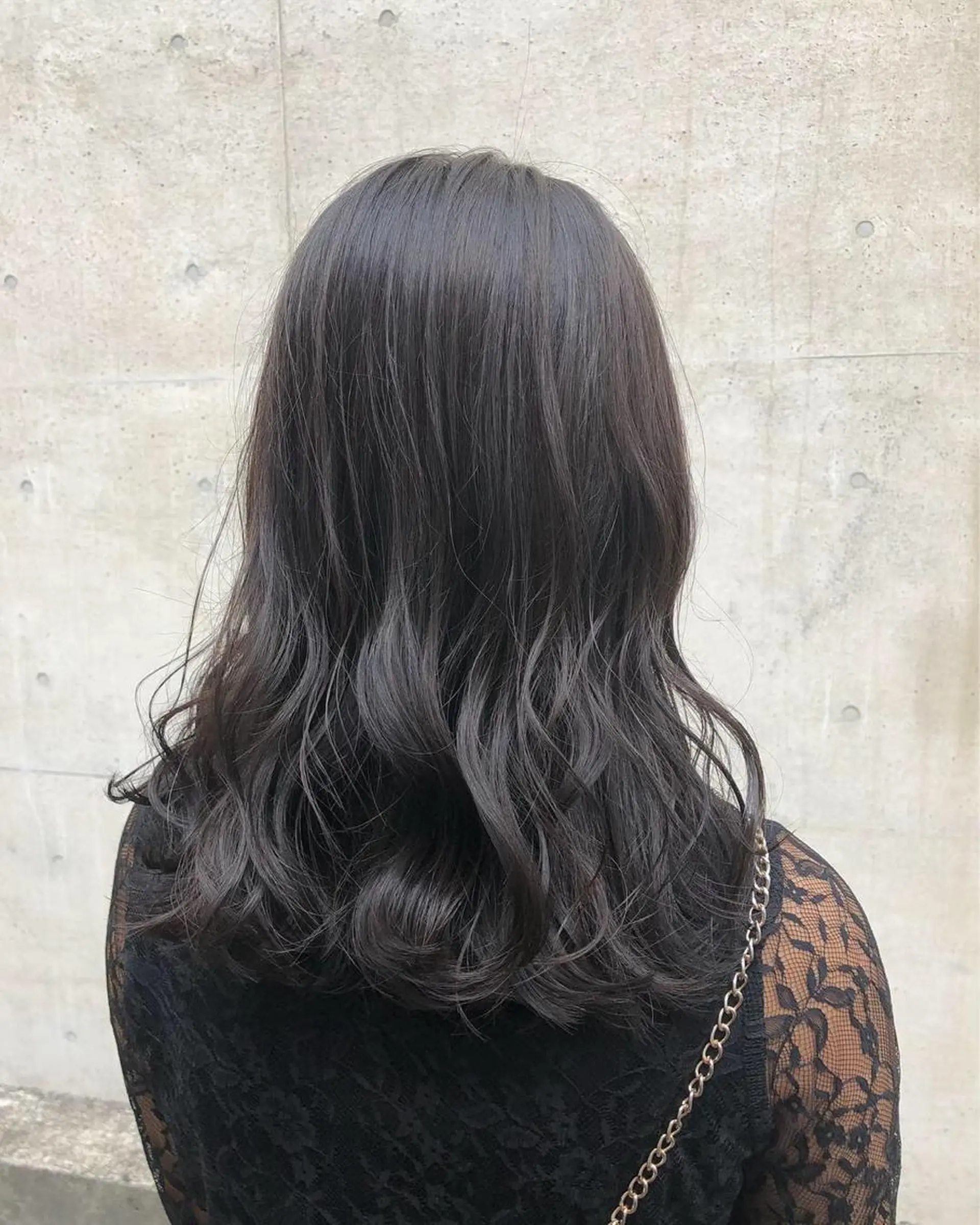 セミロング カラー グレージュ 🌸透明感艶 カラー🌸Yuukiのヘアスタイル