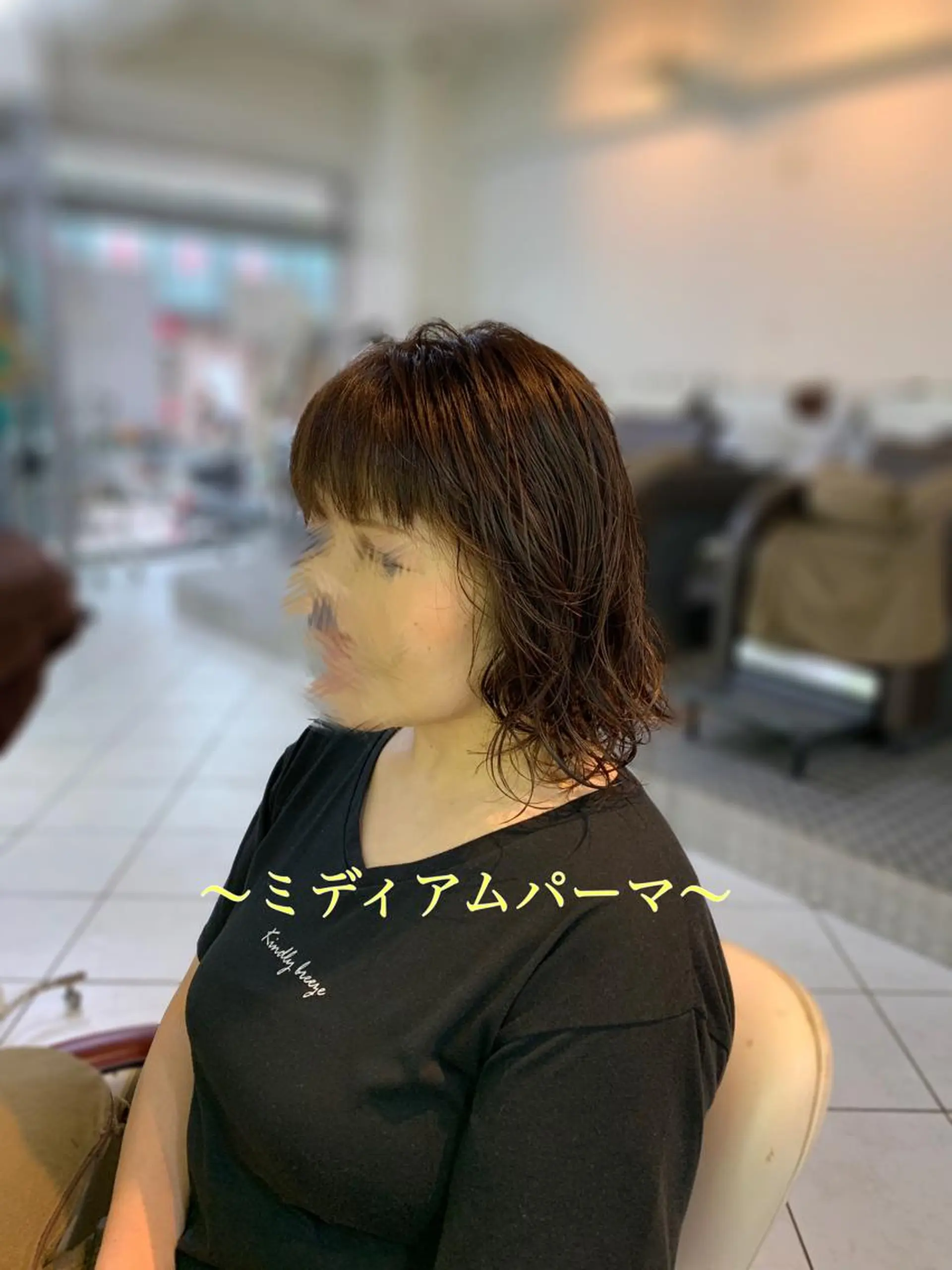 ミディアム カラー パーマ ～増田 勇輝～のヘアスタイル