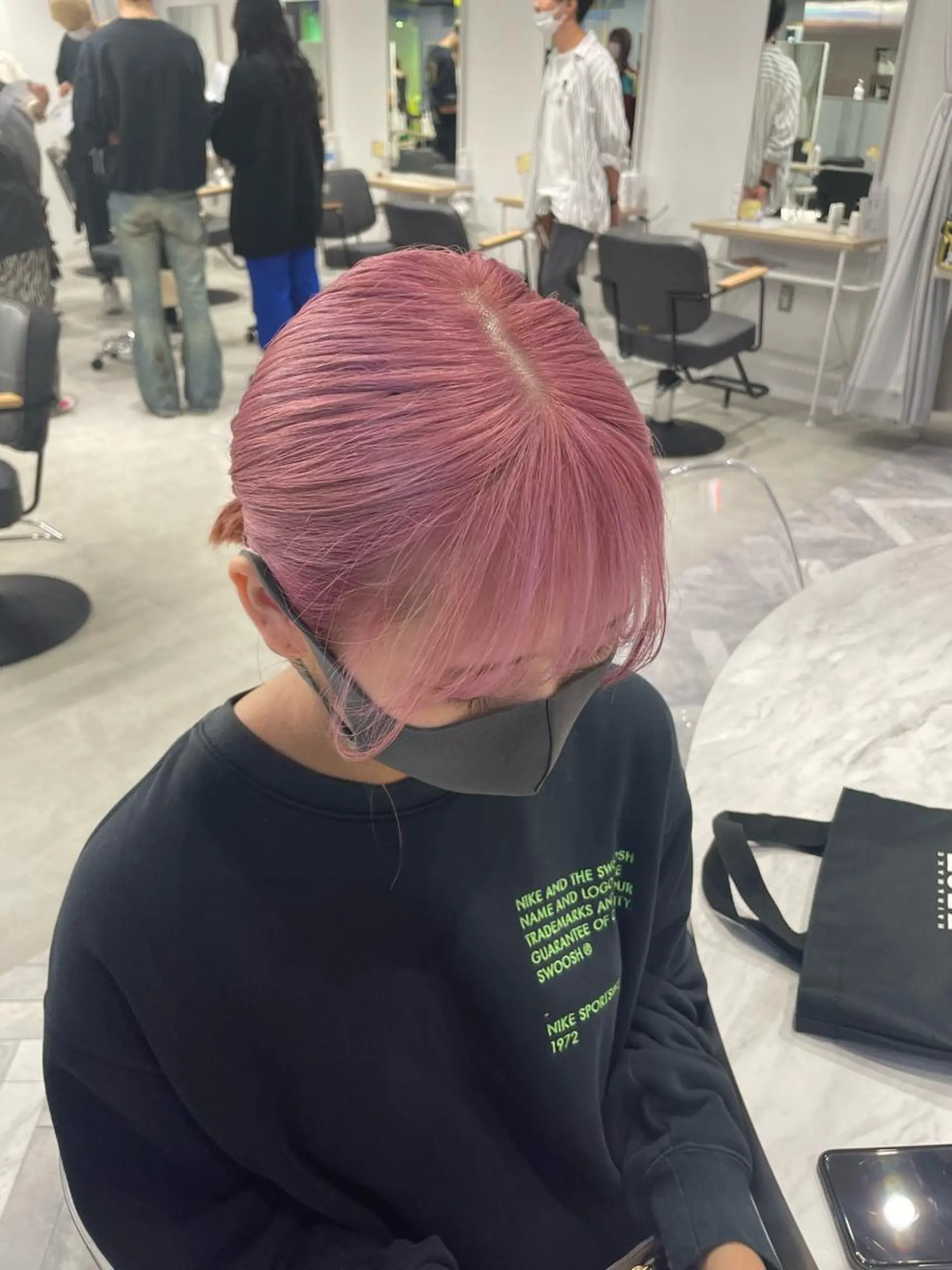 ミディアム カラー ブリーチ risa 。のヘアスタイル