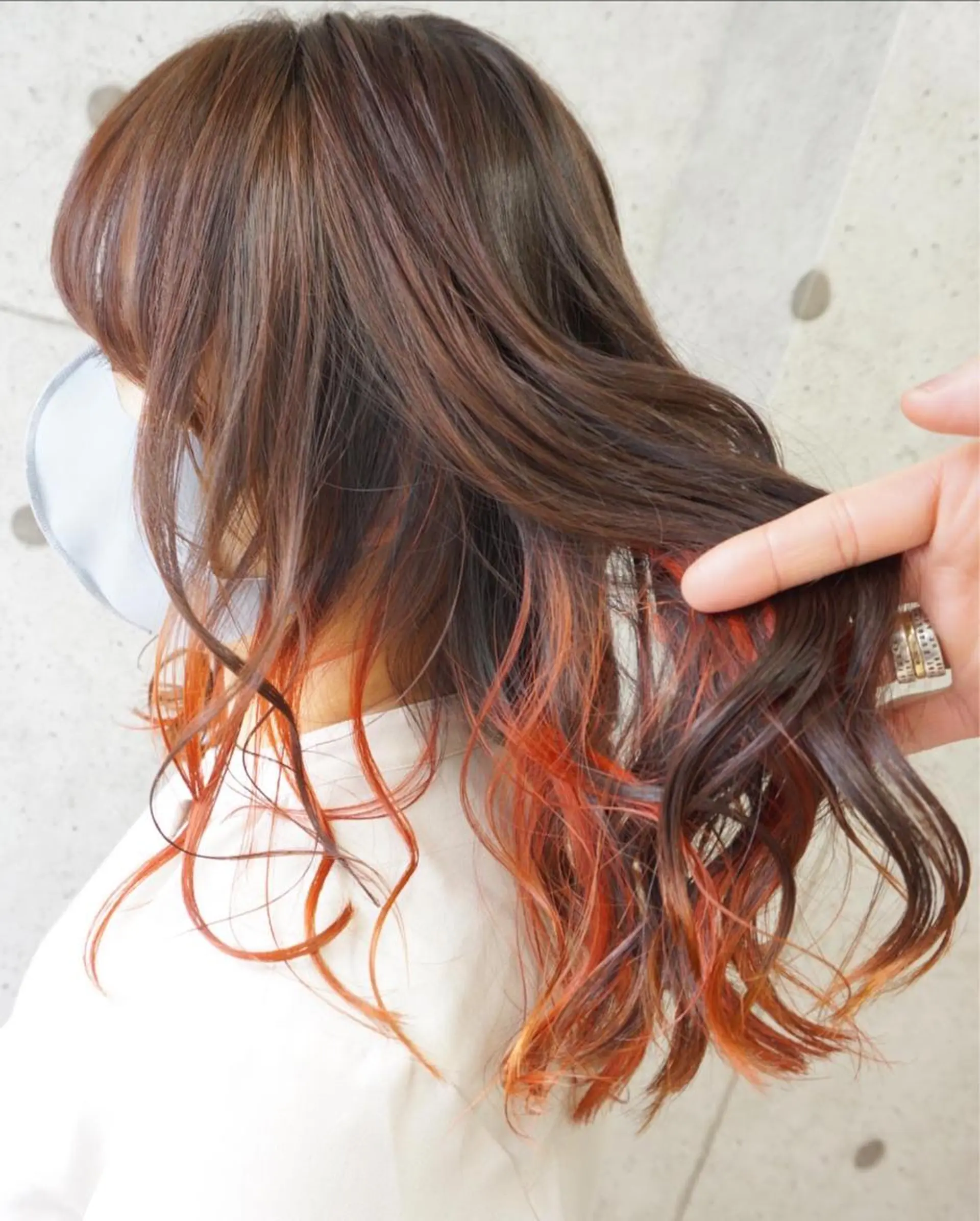 セミロング hair teria ryu 大塚のヘアスタイル