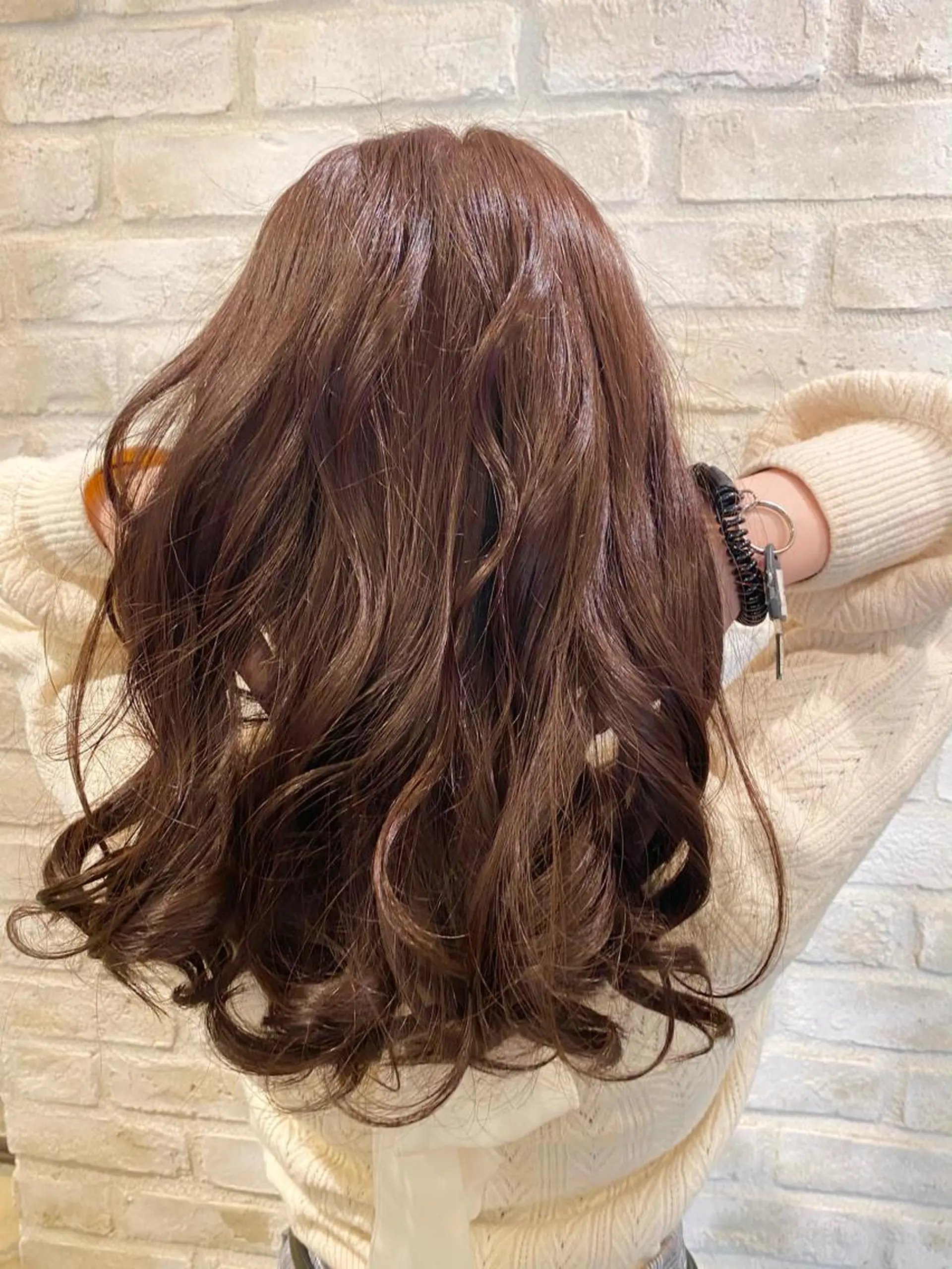ロング カラー な つのヘアスタイル