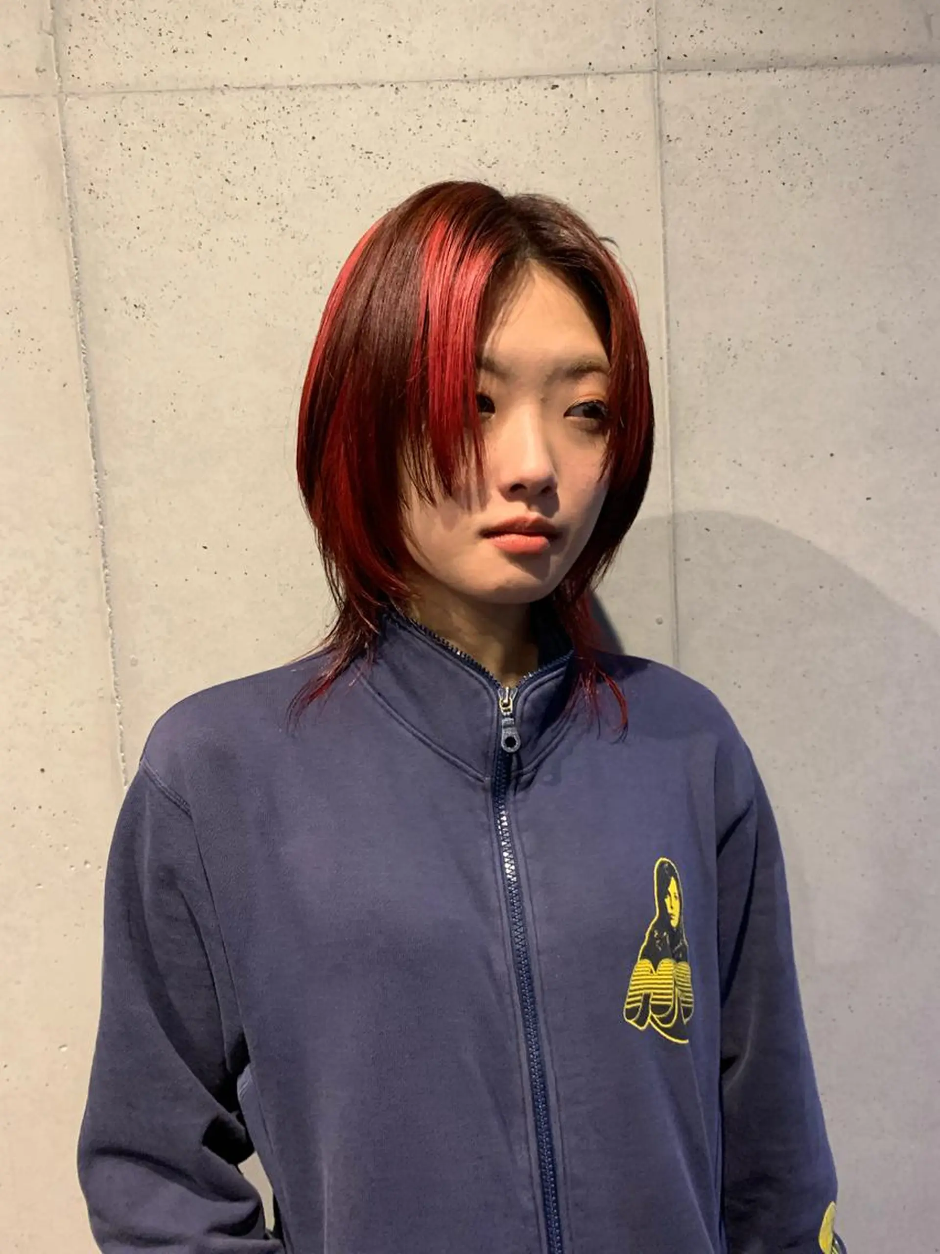 ショート カラー カット ヘアカラー トリートメント 似合わせウルフ/ レイヤー/山本祐輔のヘアスタイル