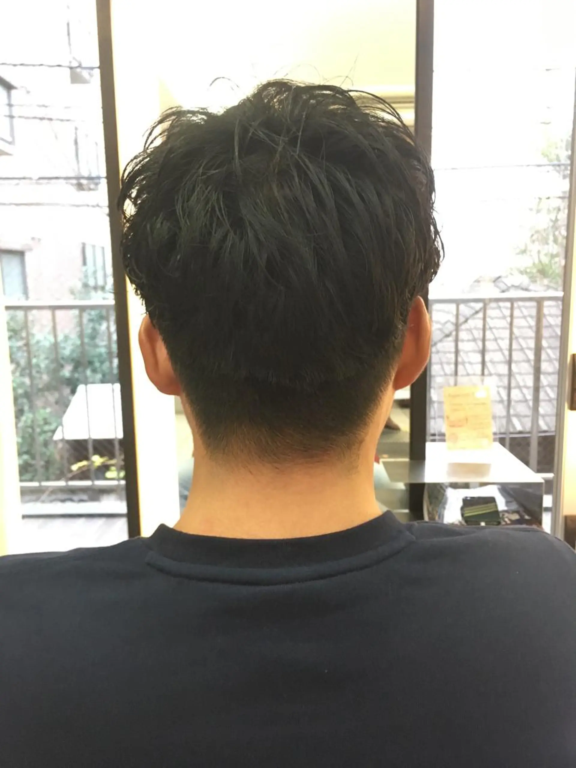 パーマ メンズ 佐川 友里のヘアスタイル