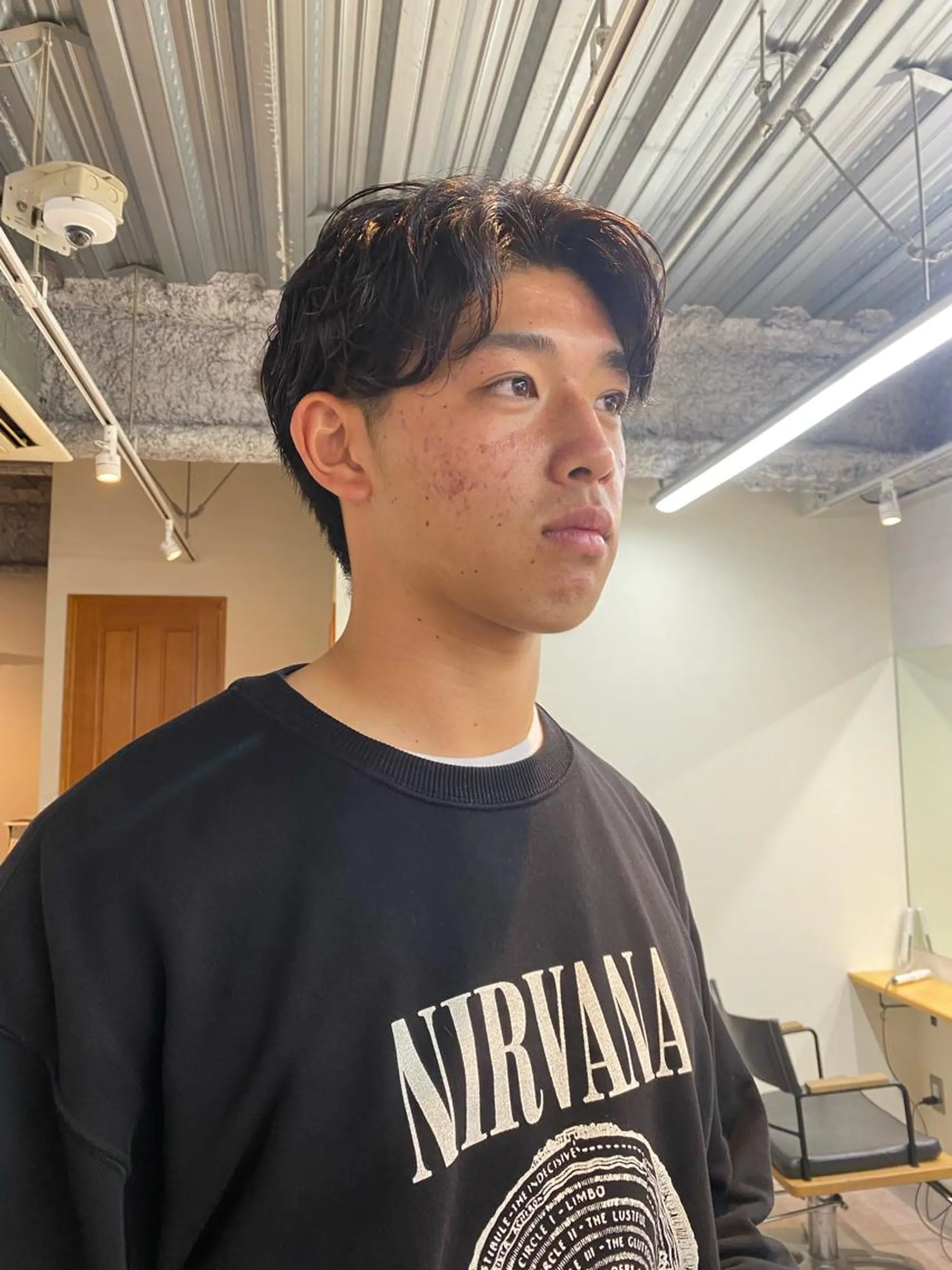 パーマ メンズ メンズパーマ カット パーマ シャドウパーマ/ 波巻パーマYu-Kiのヘアスタイル