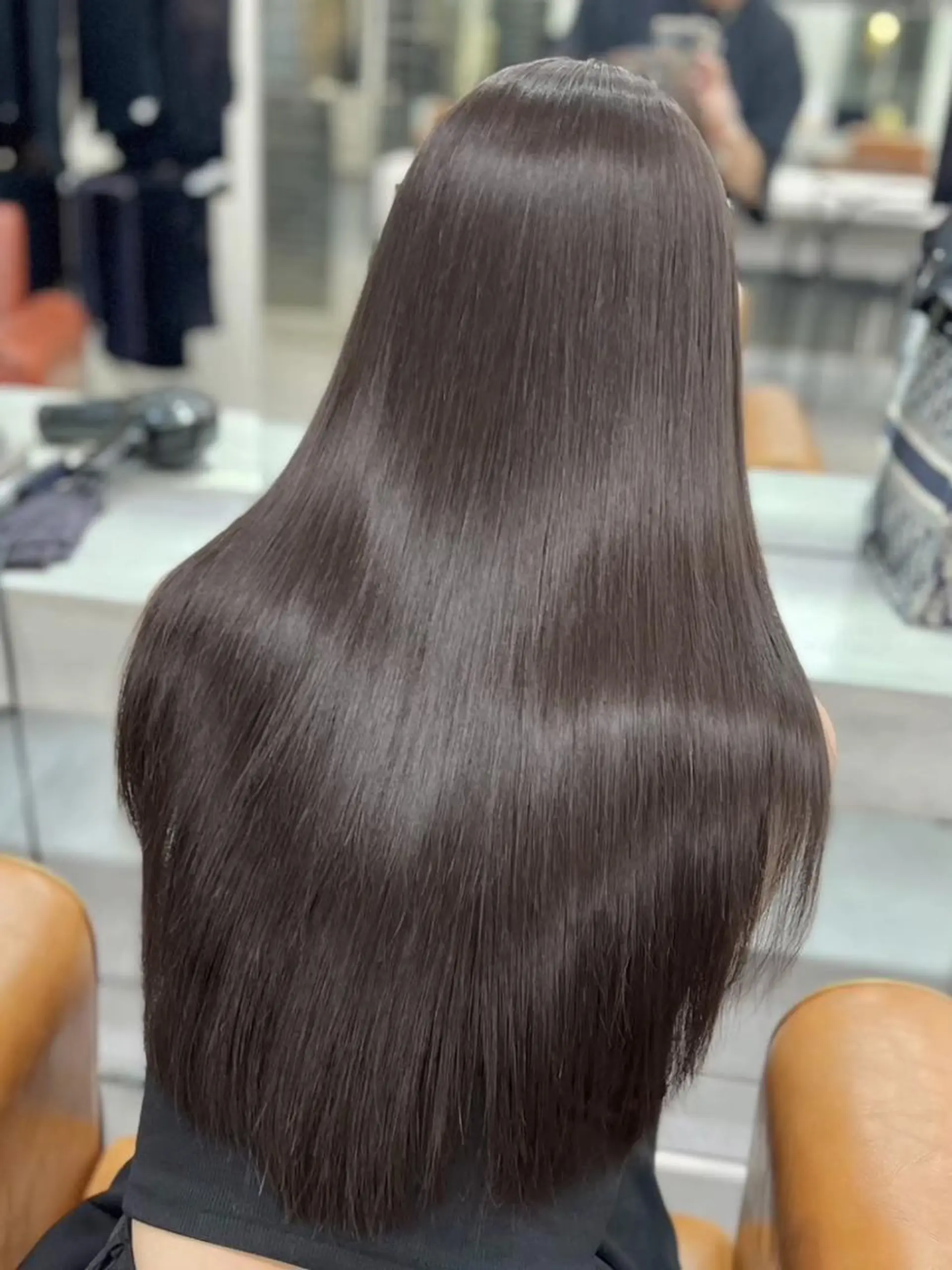 ロング 岡本葵子カットモデル ┊束感マツエクのマツエク・マツパデザイン