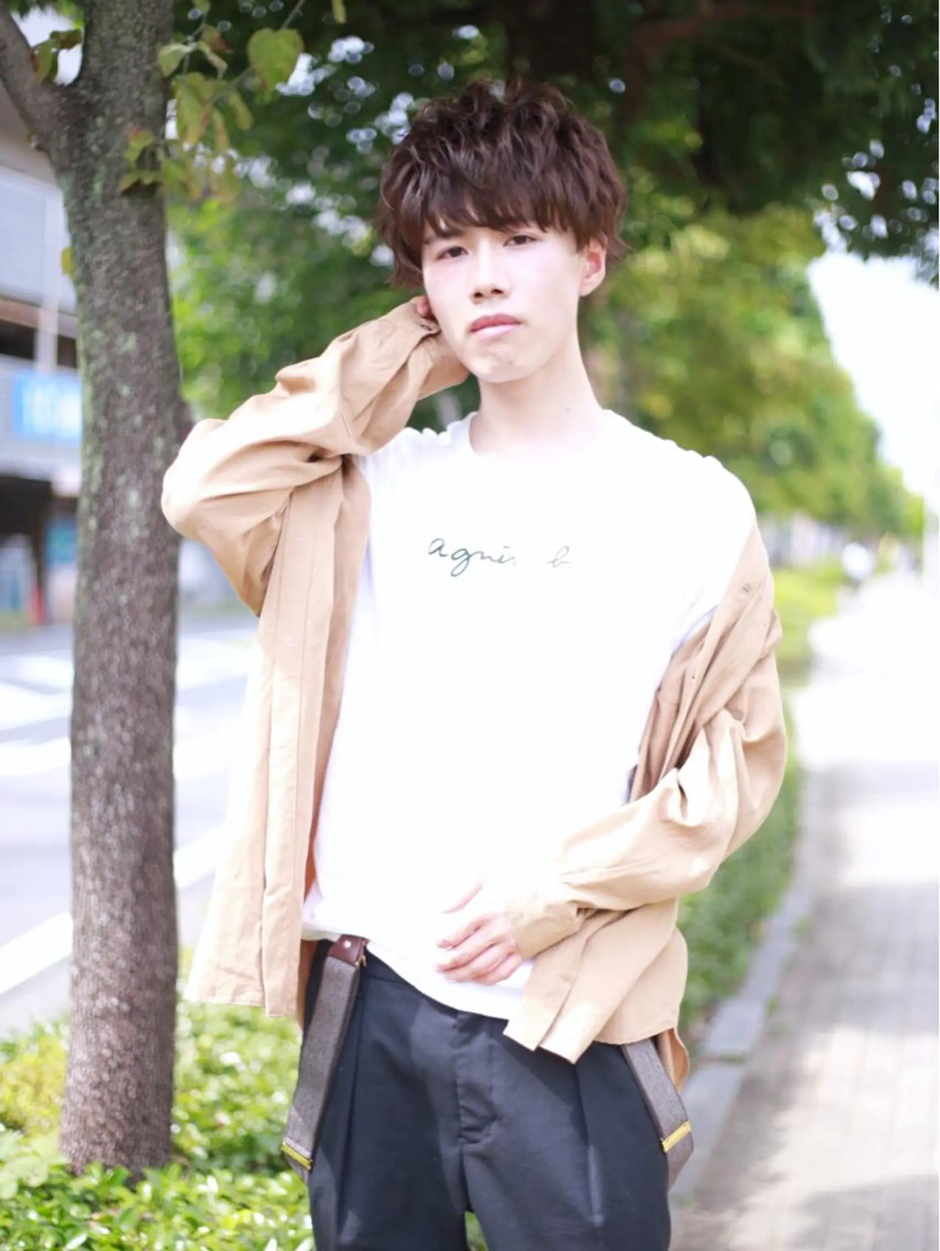 ショート カラー パーマ メンズ 髪質改善💍 natsukiのヘアスタイル