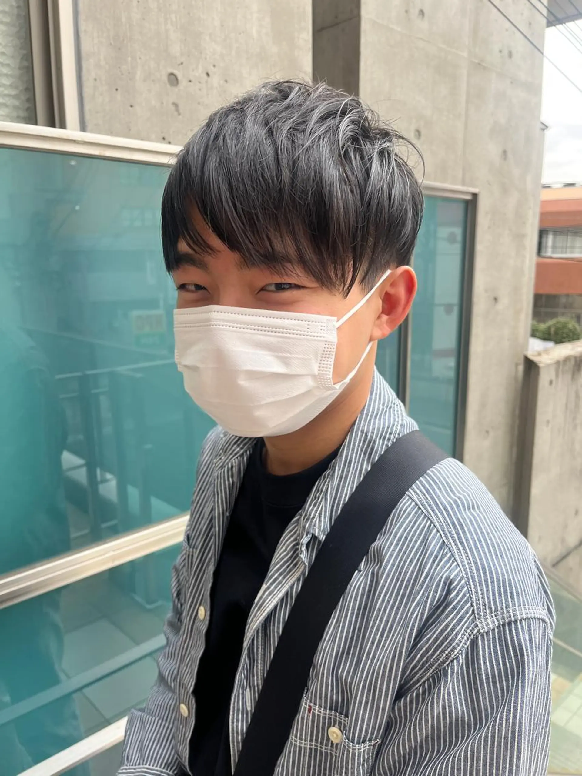 ショート カラー パーマ ヘアアレンジ メンズ キッズ ネイル マツエク・マツパ メンズブリーチ メンズハイライト メンズインナーカラー メンズ韓国風 ブリーチ トリートメント 久木原 ゆりのヘアスタイル