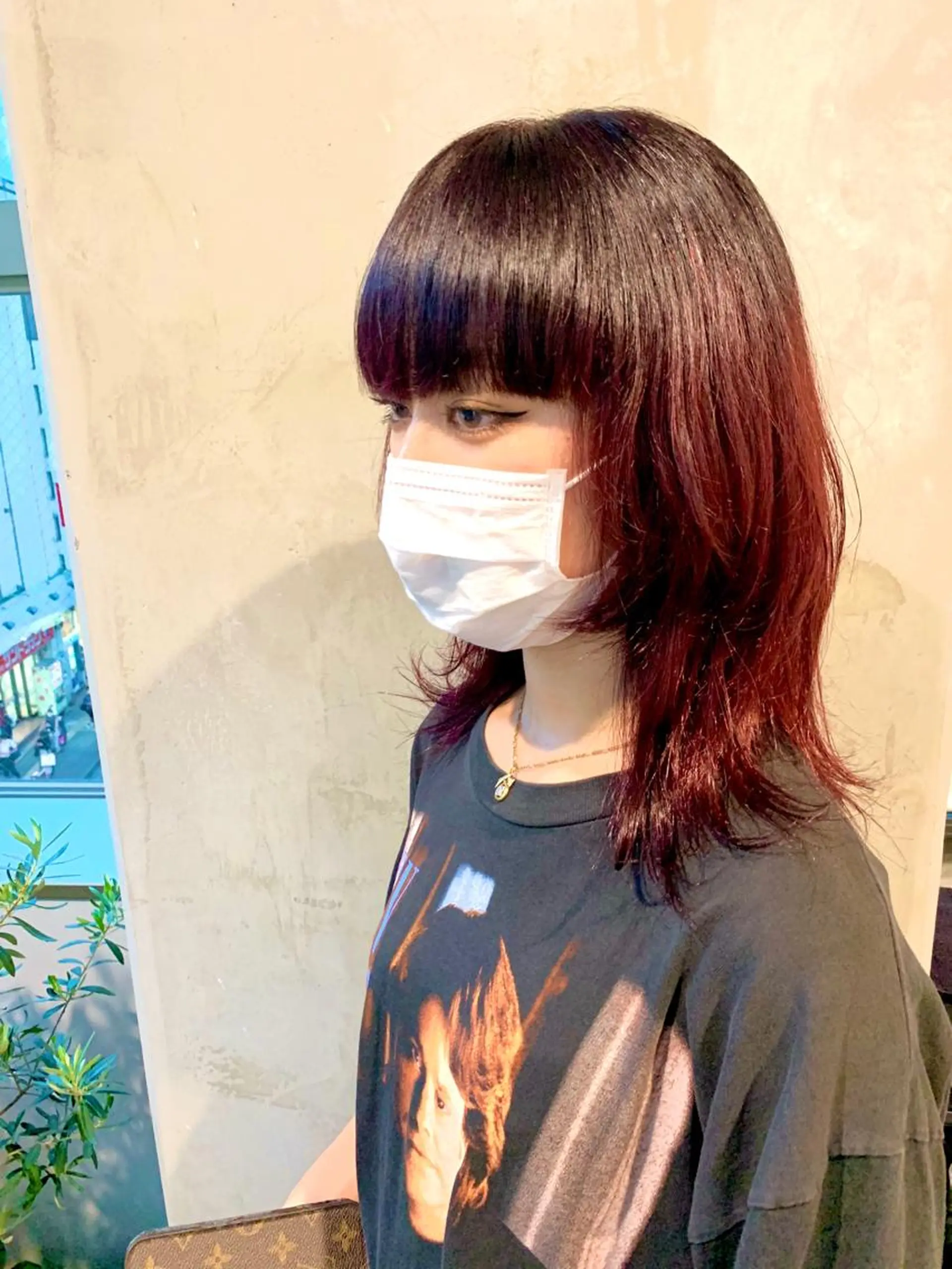 セミロング カラー 立川/シールエクステ /みづきのヘアスタイル