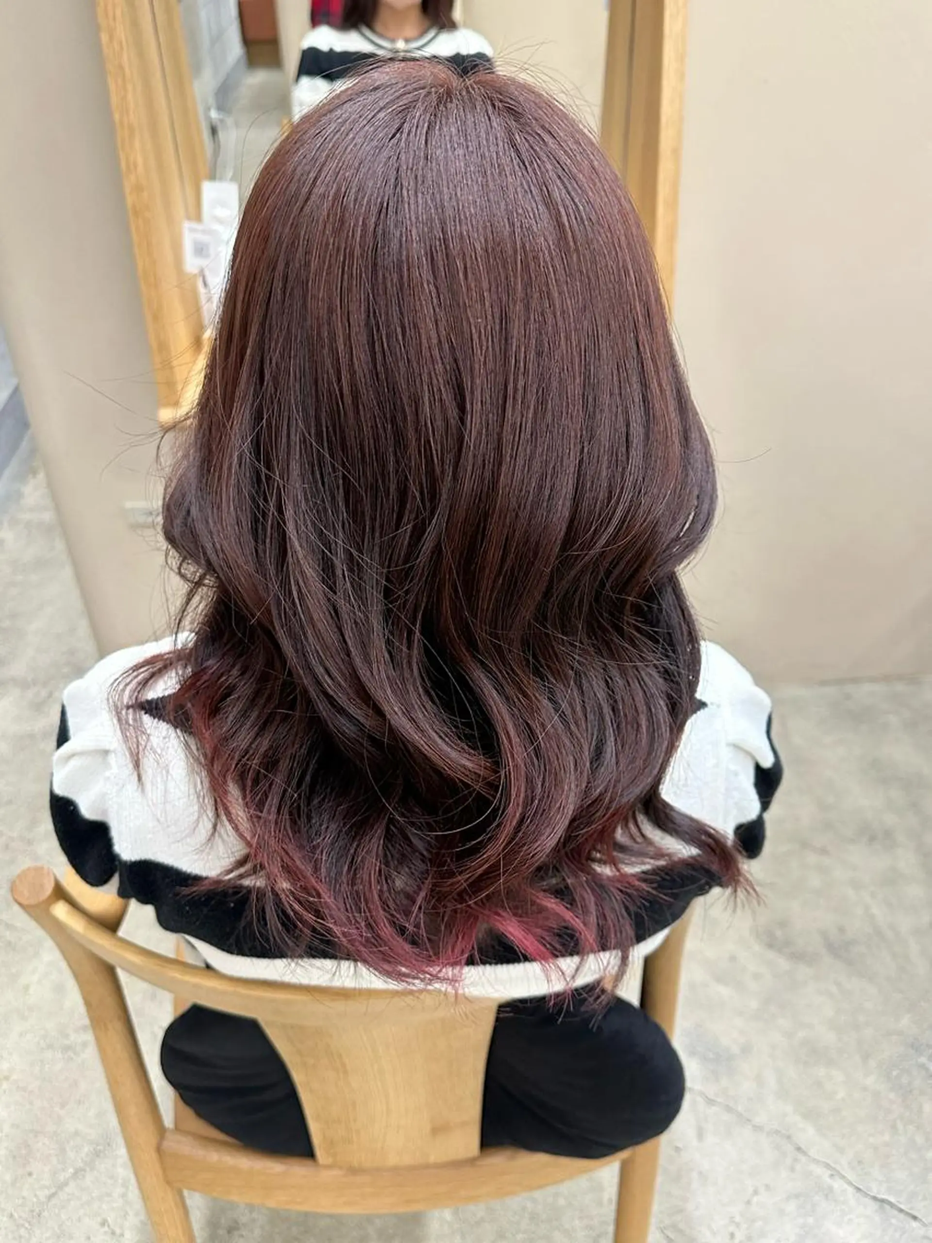 カラー hair make ONE007　辻堂所属・北條 雅樹のヘアスタイル