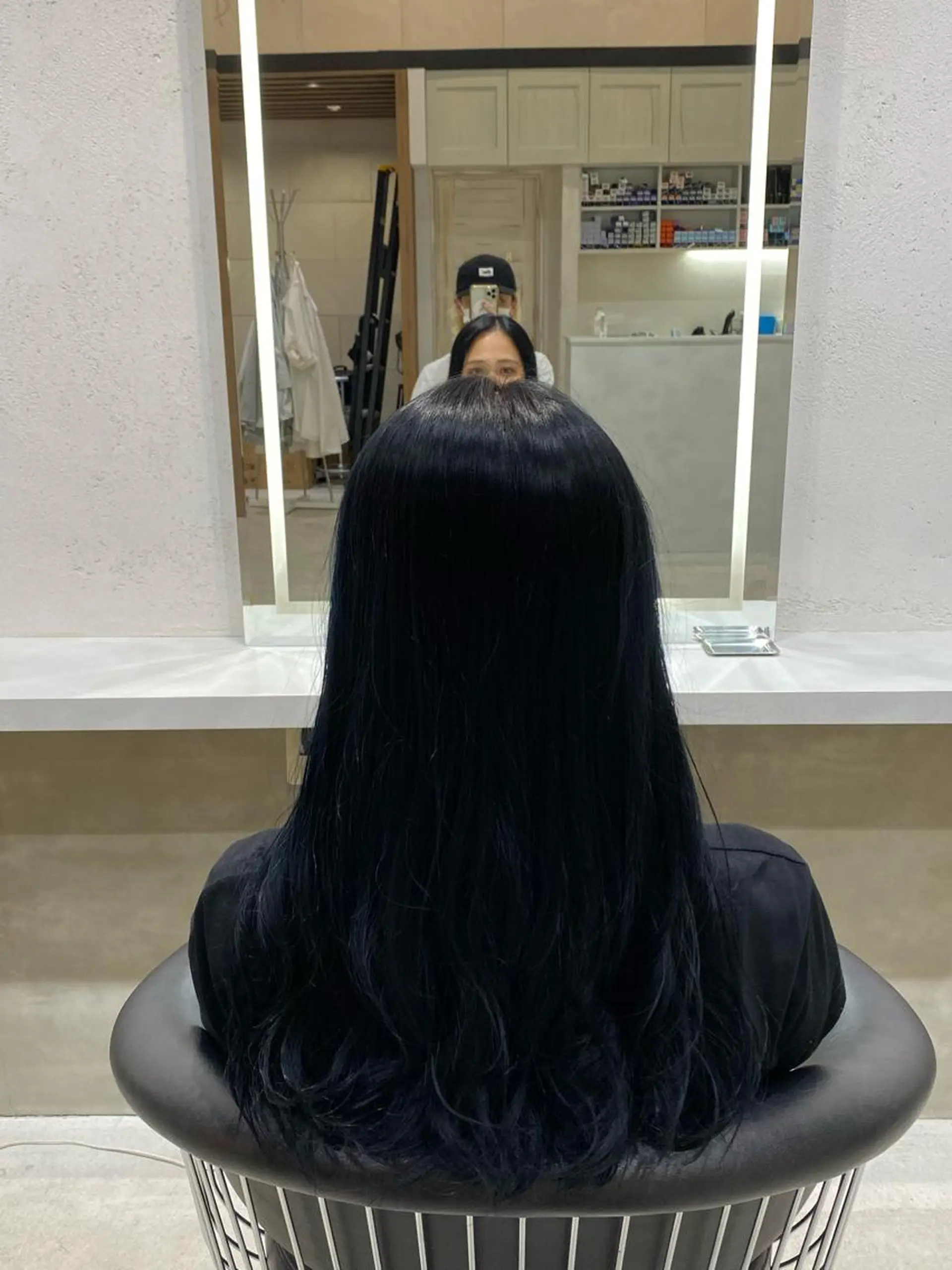 ロング カラー KEIGO/パーマ ハイトーン/DEANのヘアスタイル