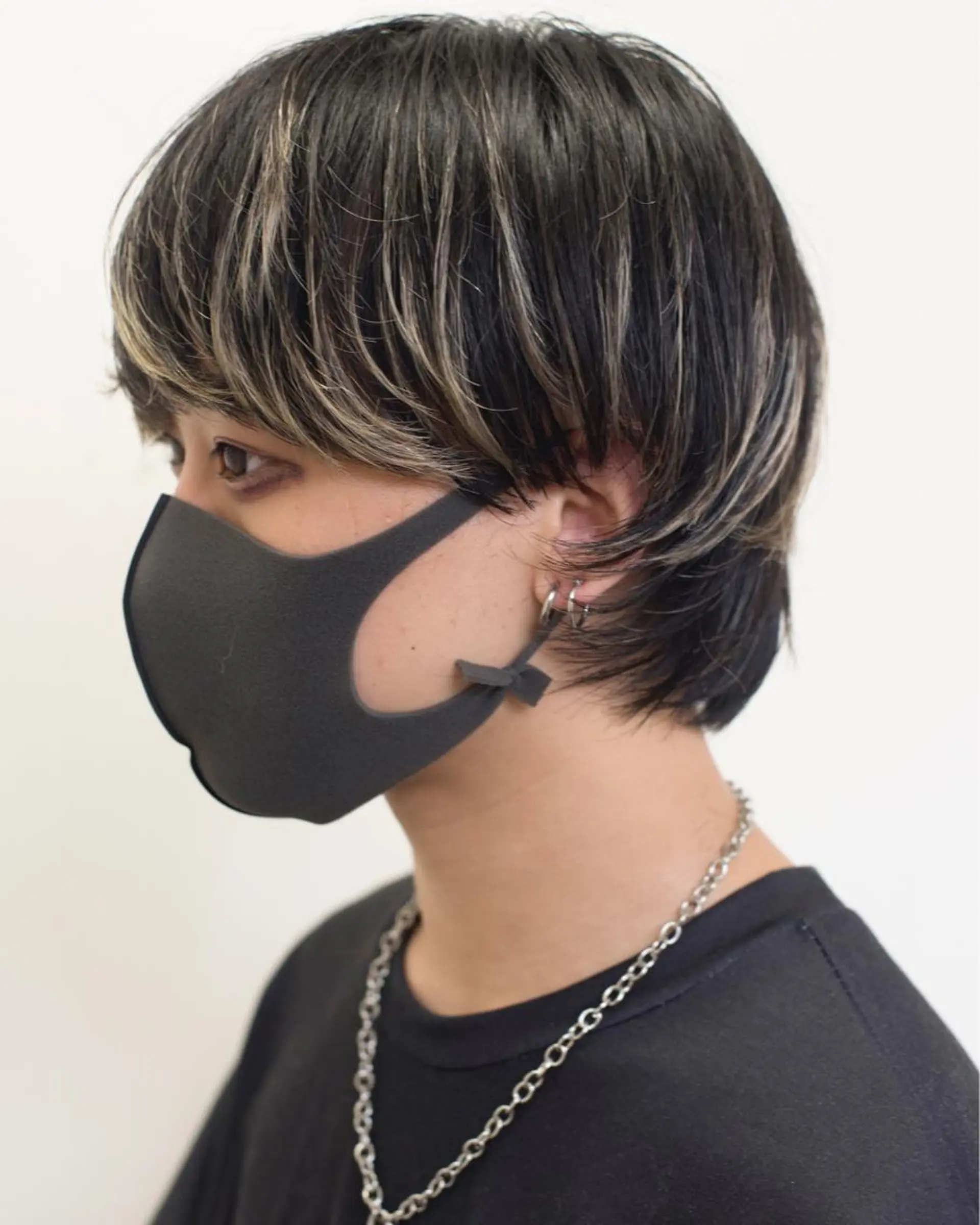 ミディアム メンズ 千葉 慎也のヘアスタイル