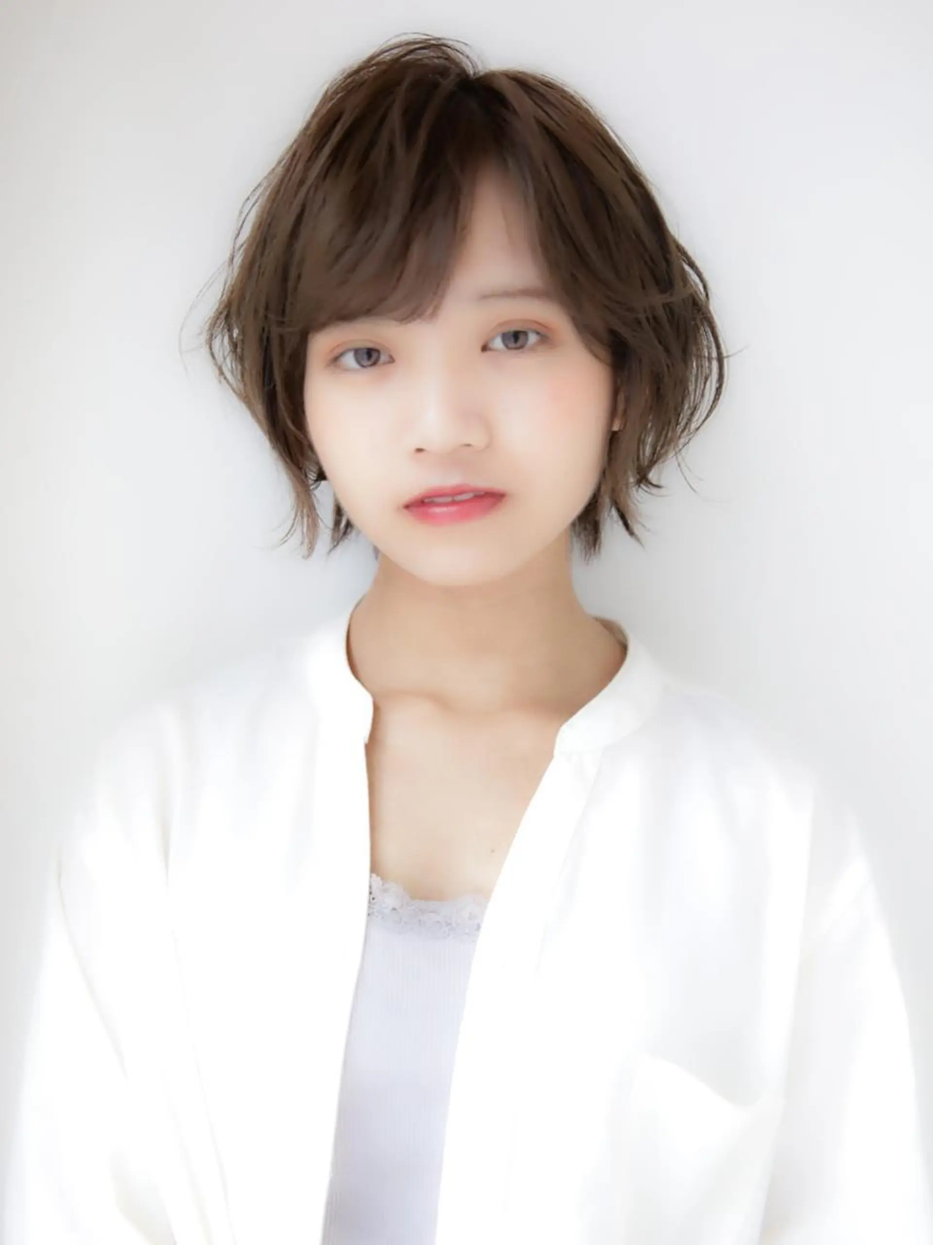 ショート カラー レイヤーカット✂️ 横浜No1♡下鳥翔子のヘアスタイル