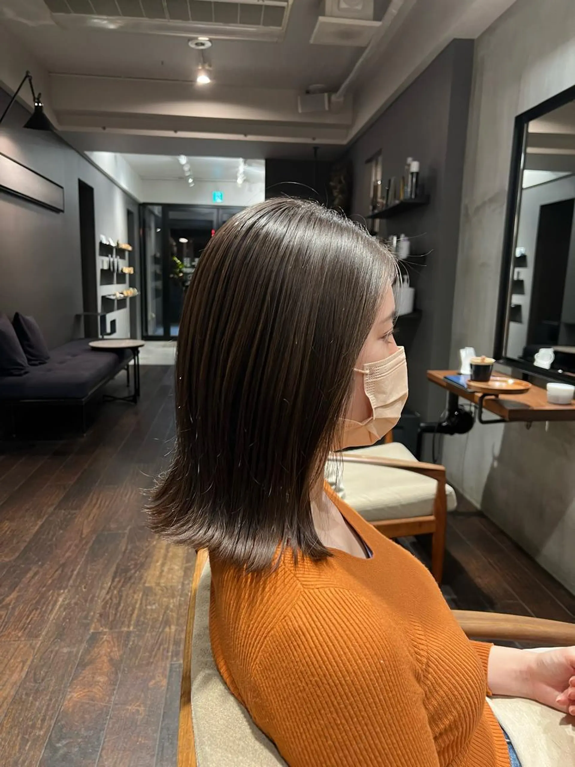 ミディアム パーマ ミディアムパーマ ストレートパーマ NERO 松井 隆人のヘアスタイル