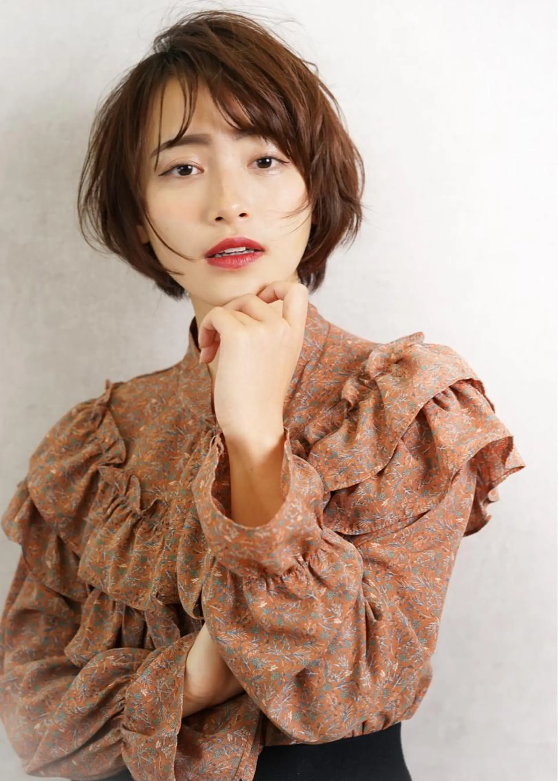 ショート ヘアールーム アートのヘアスタイル