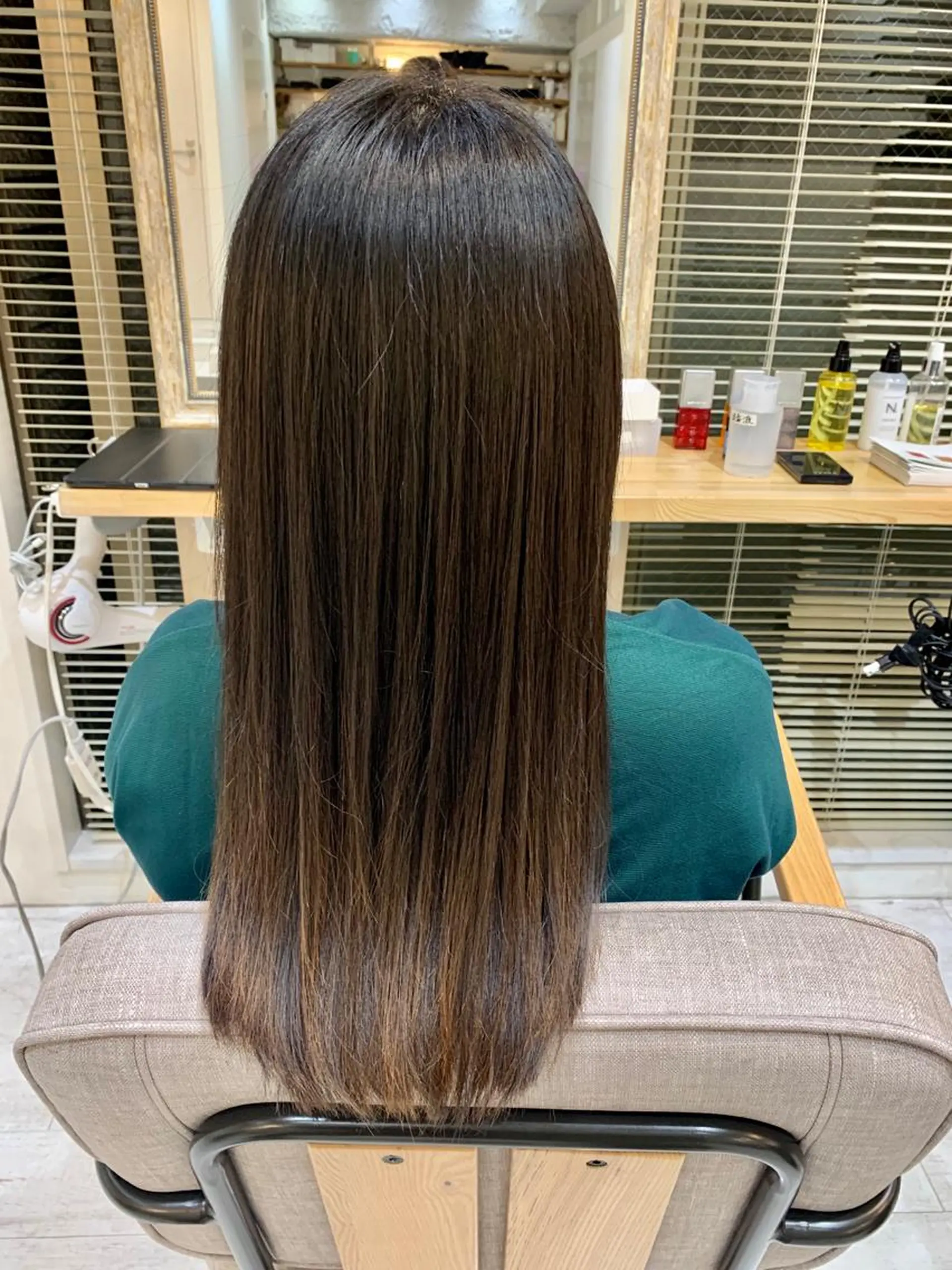 ロング 髪質改善 トリートメント カット ヘアカラー 縮毛矯正 山本 悟志のヘアスタイル