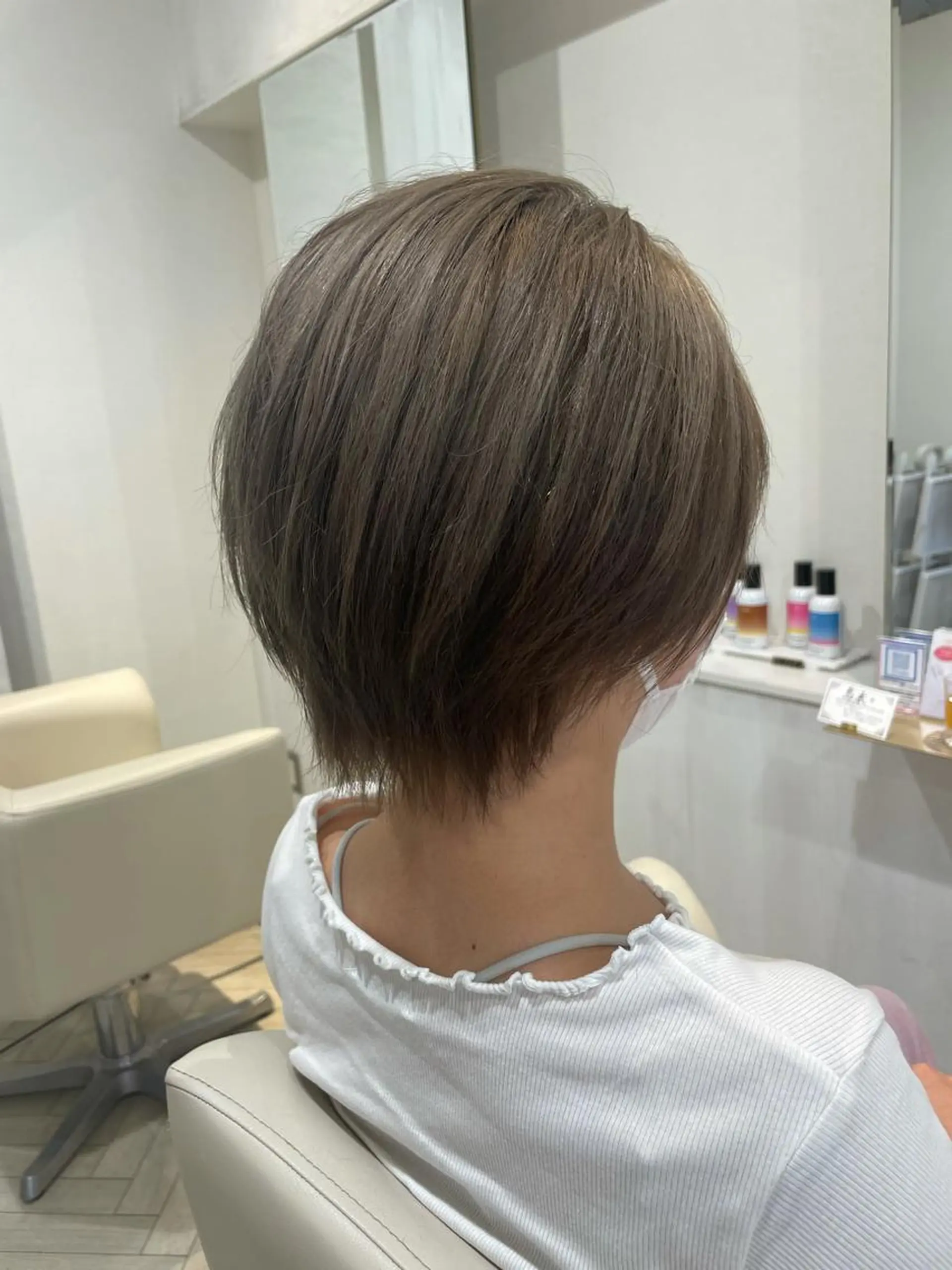 ショート ショートヘア 青野 有雅のヘアスタイル