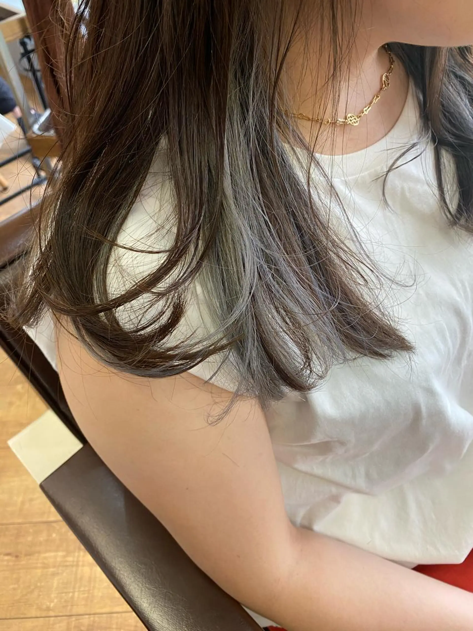 セミロング 西尾 隆介のヘアスタイル