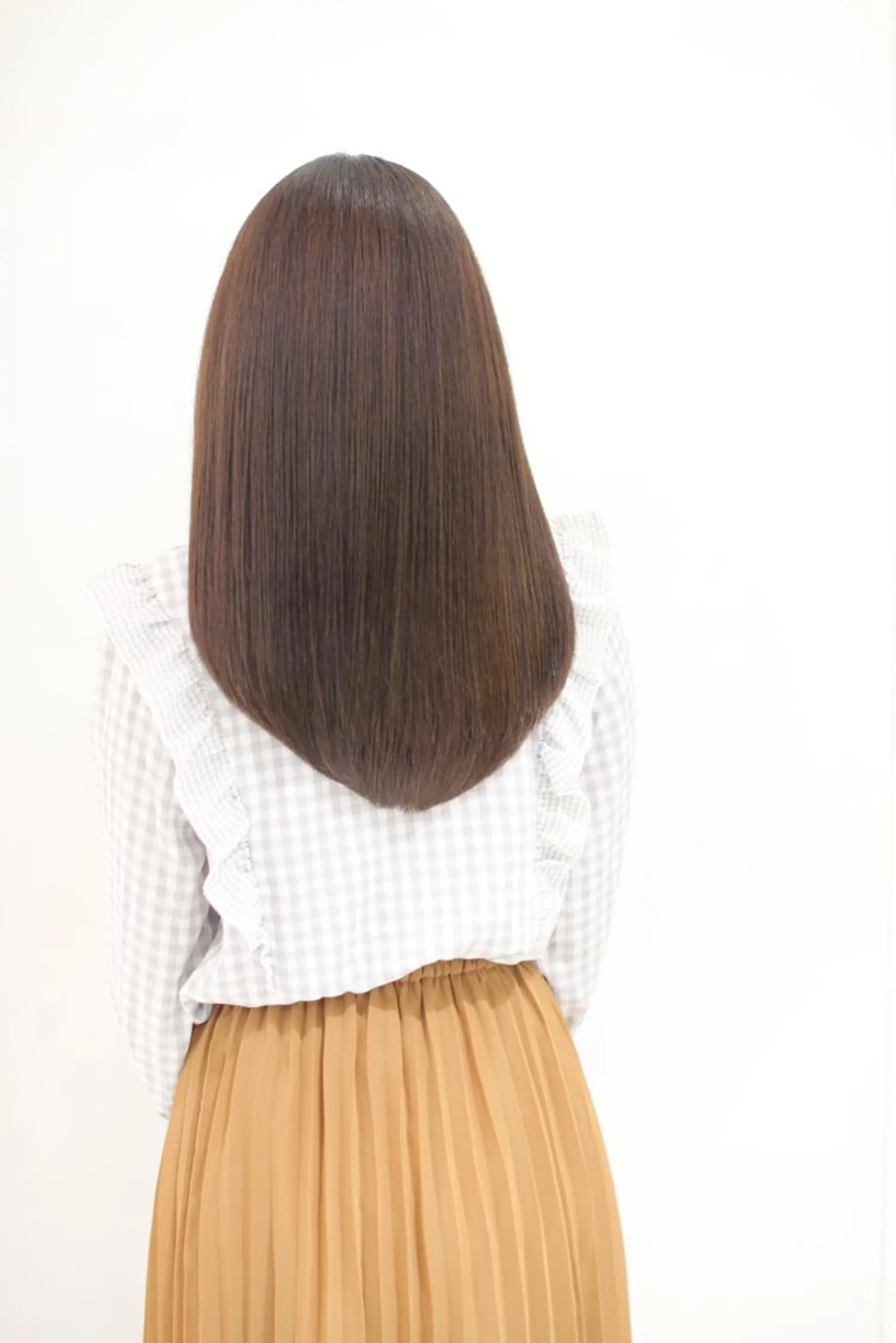 セミロング 髪質改善 トリートメント onishi yoshinaoのヘアスタイル