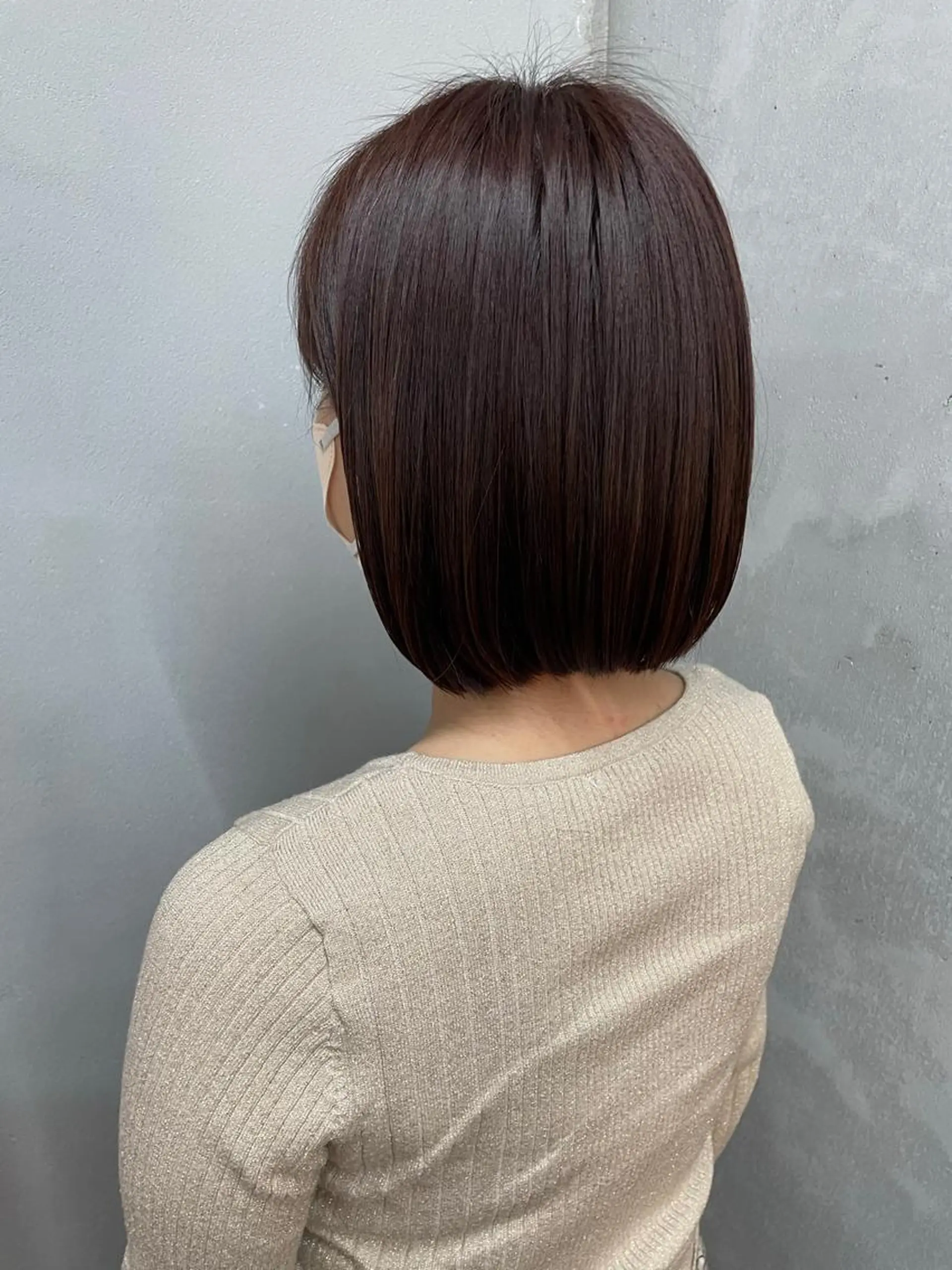 ミディアム カラー カシス カット ヘアカラー トリートメント 女性リピ90%🍨 🩷佐藤みずきのヘアスタイル