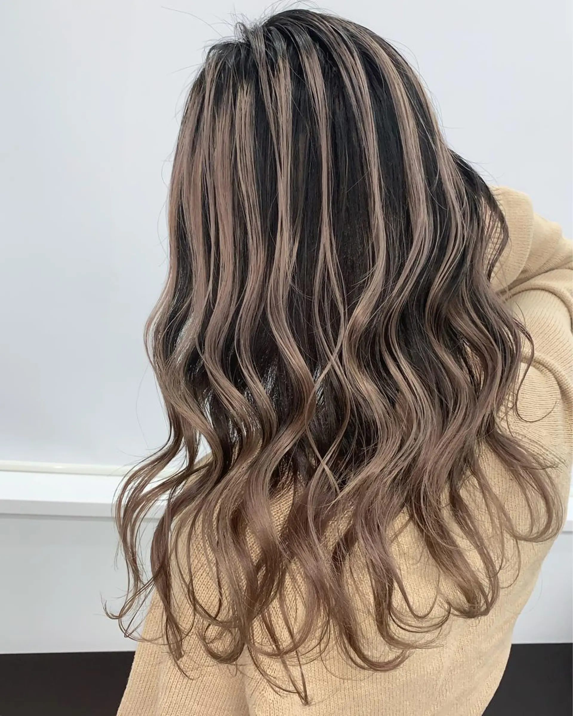 カラー 中川 来紀のヘアスタイル