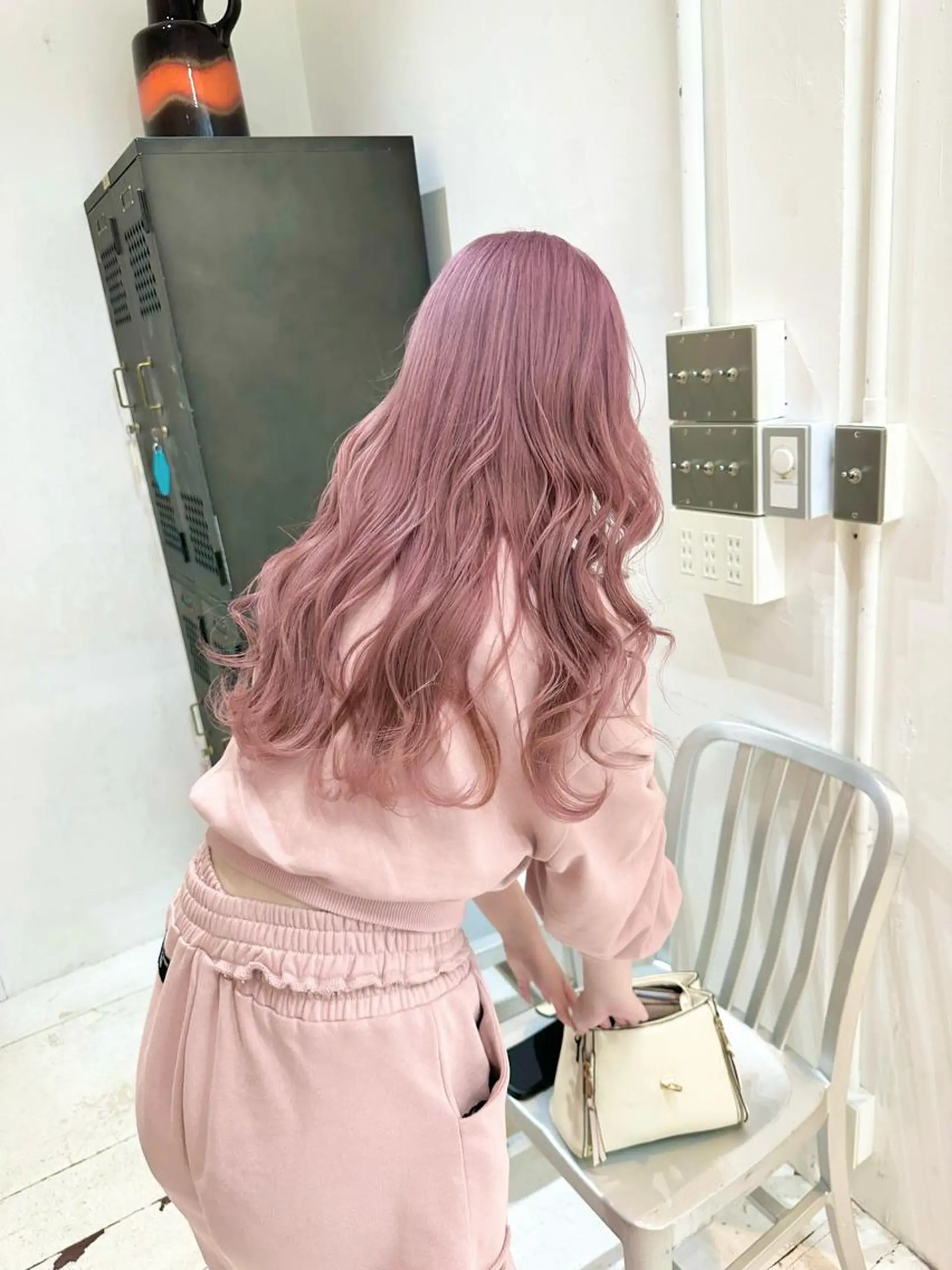 ロング カラー ヘアカラー トリートメント ヘッドスパ ヘアセット kai .のヘアスタイル