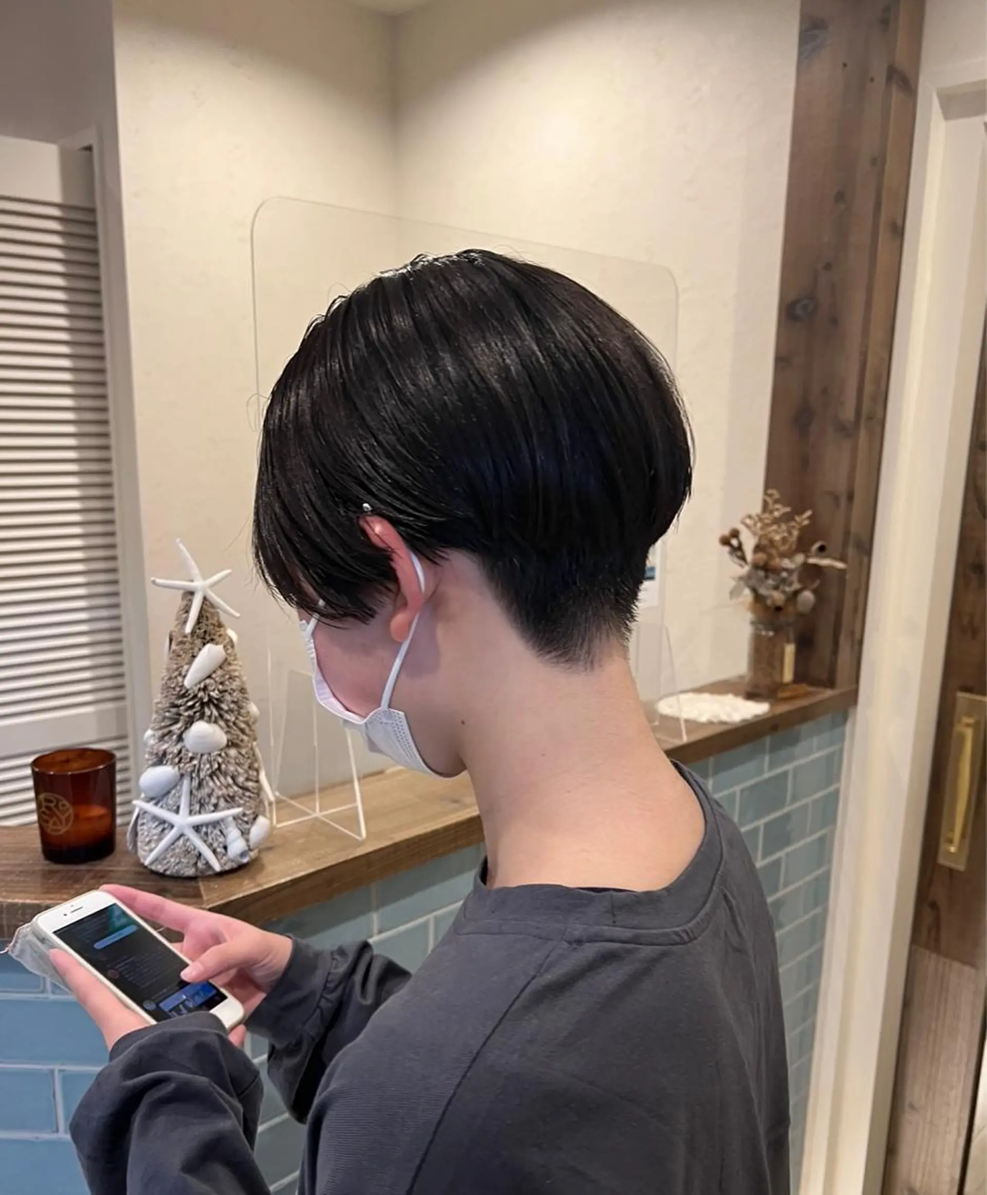 ショート ハンサムショート ショートヘア カット 工藤 梨花のヘアスタイル