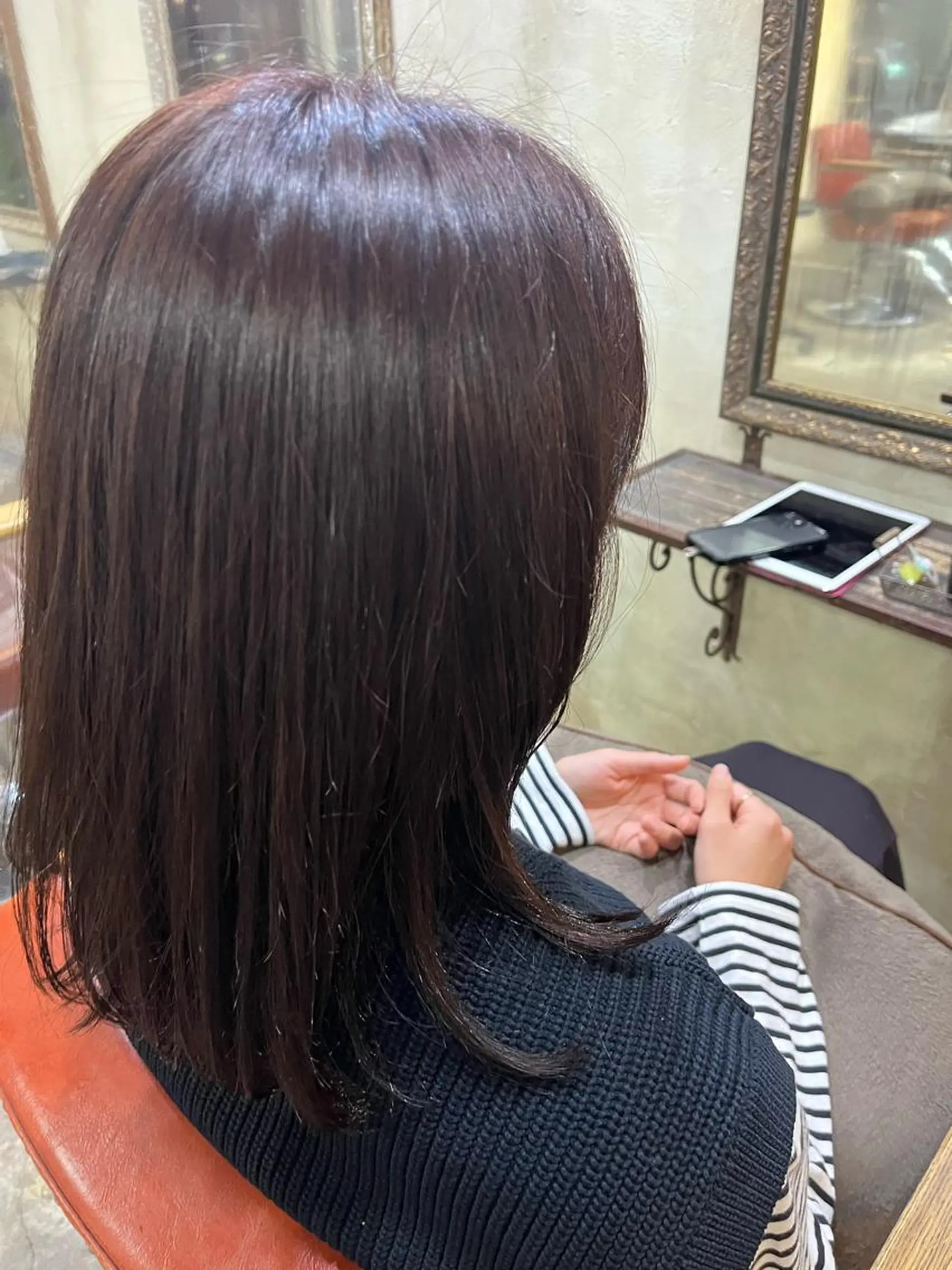 ミディアム カラー ラベンダーカラー カット ヘアカラー トリートメント ハイトーンカラー🩵 耳ツボジュエリー👂のその他イメージ