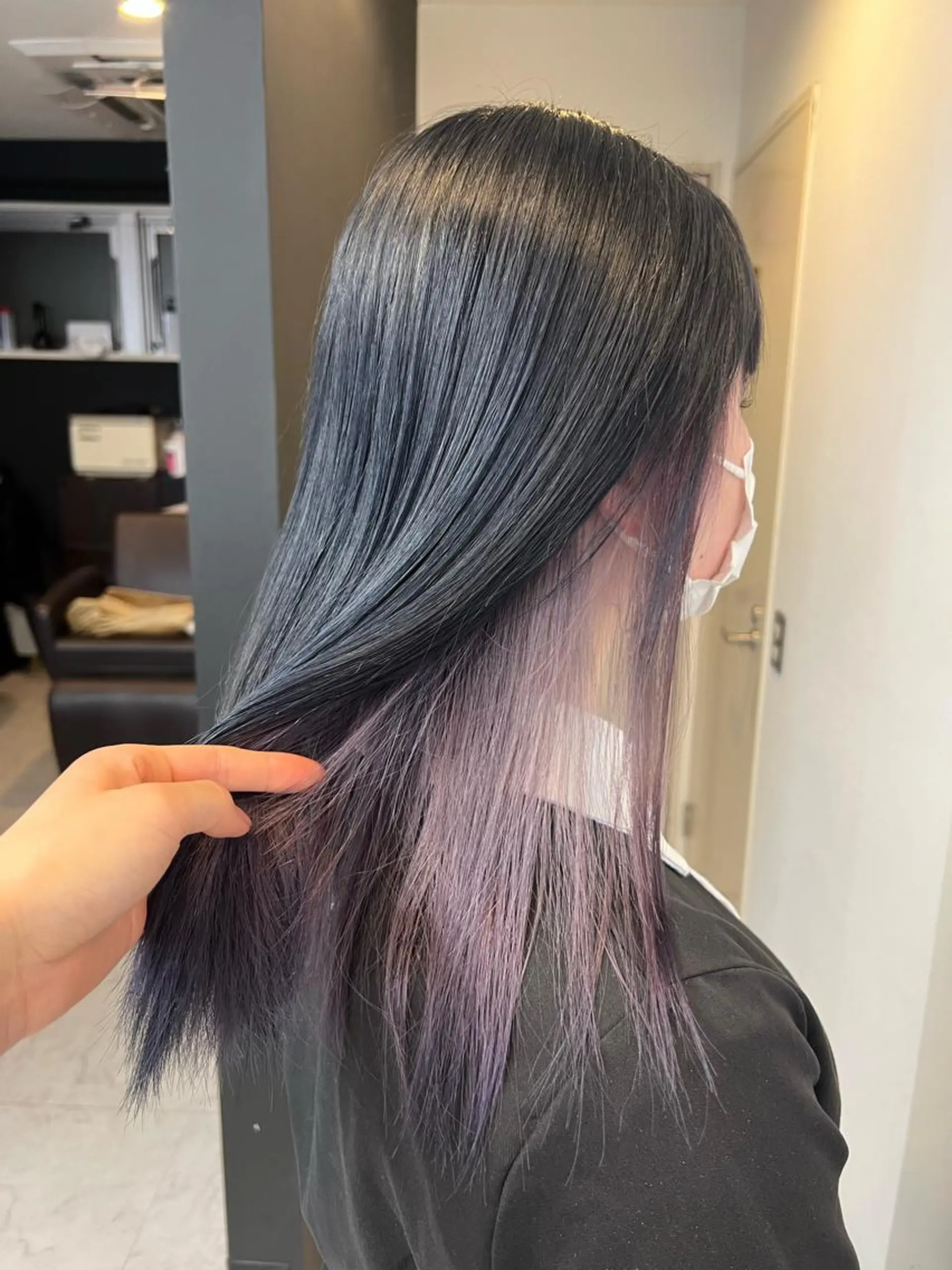 ロング カット ヘアカラー トリートメント 🦋韓国ヘア 坂本 菜摘🦋のヘアスタイル