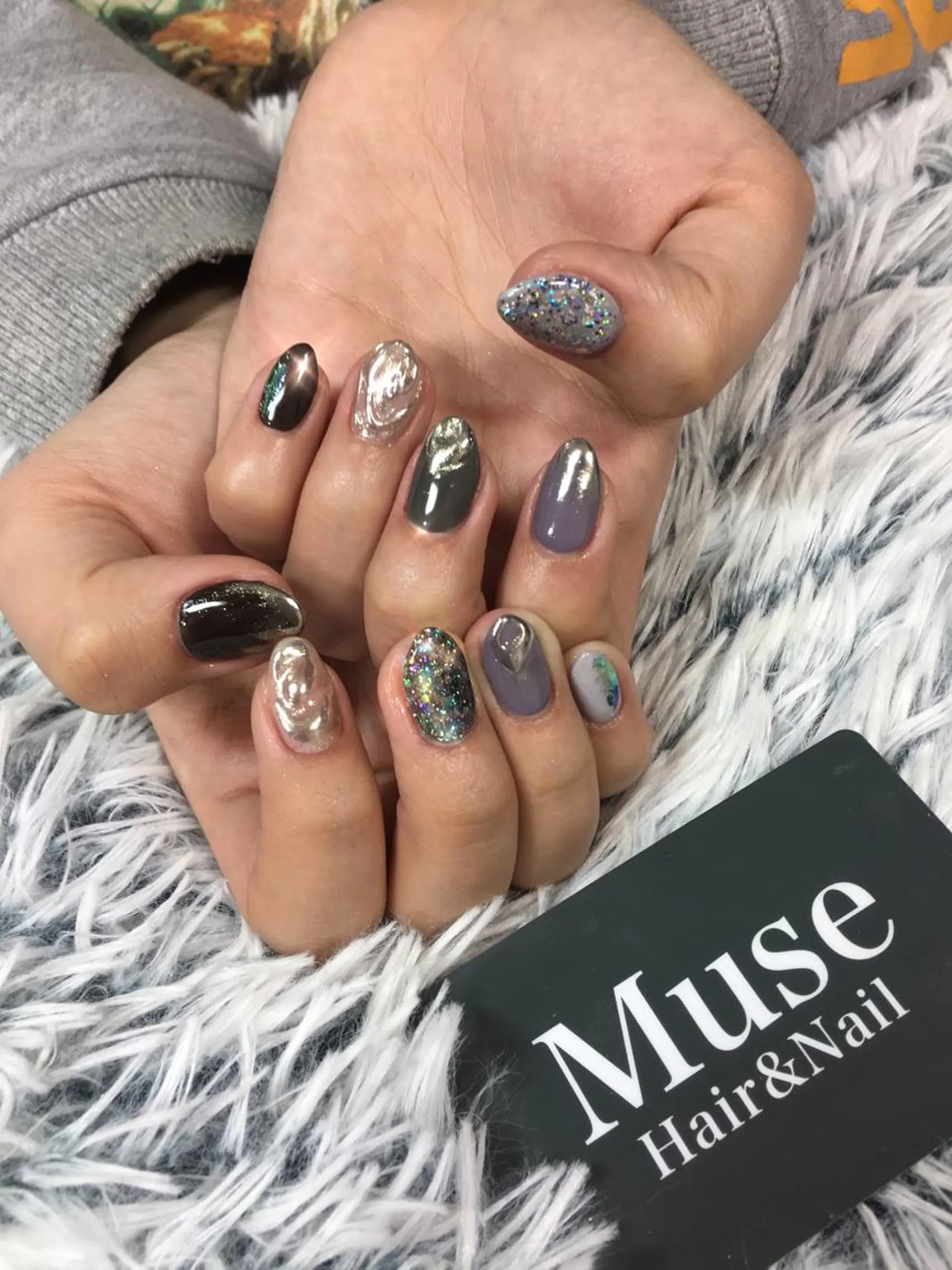 ネイル ニュアンスネイル 隠れ家一戸建て金町 HIROMI 葛飾区のネイルデザイン