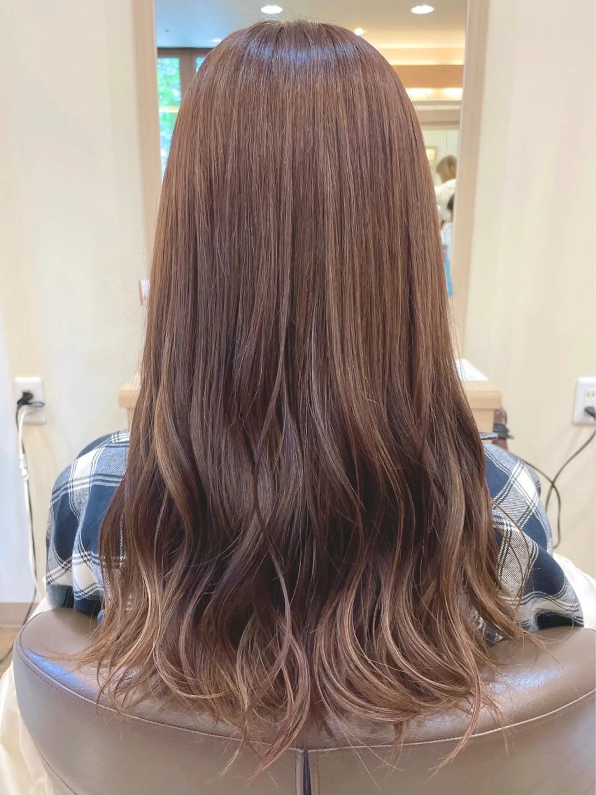 ロング カラー ベージュカラー ブラウンカラー ブラウンベージュ ヘアカラー メンズパーマ🌀/ 中村郁未のヘアスタイル