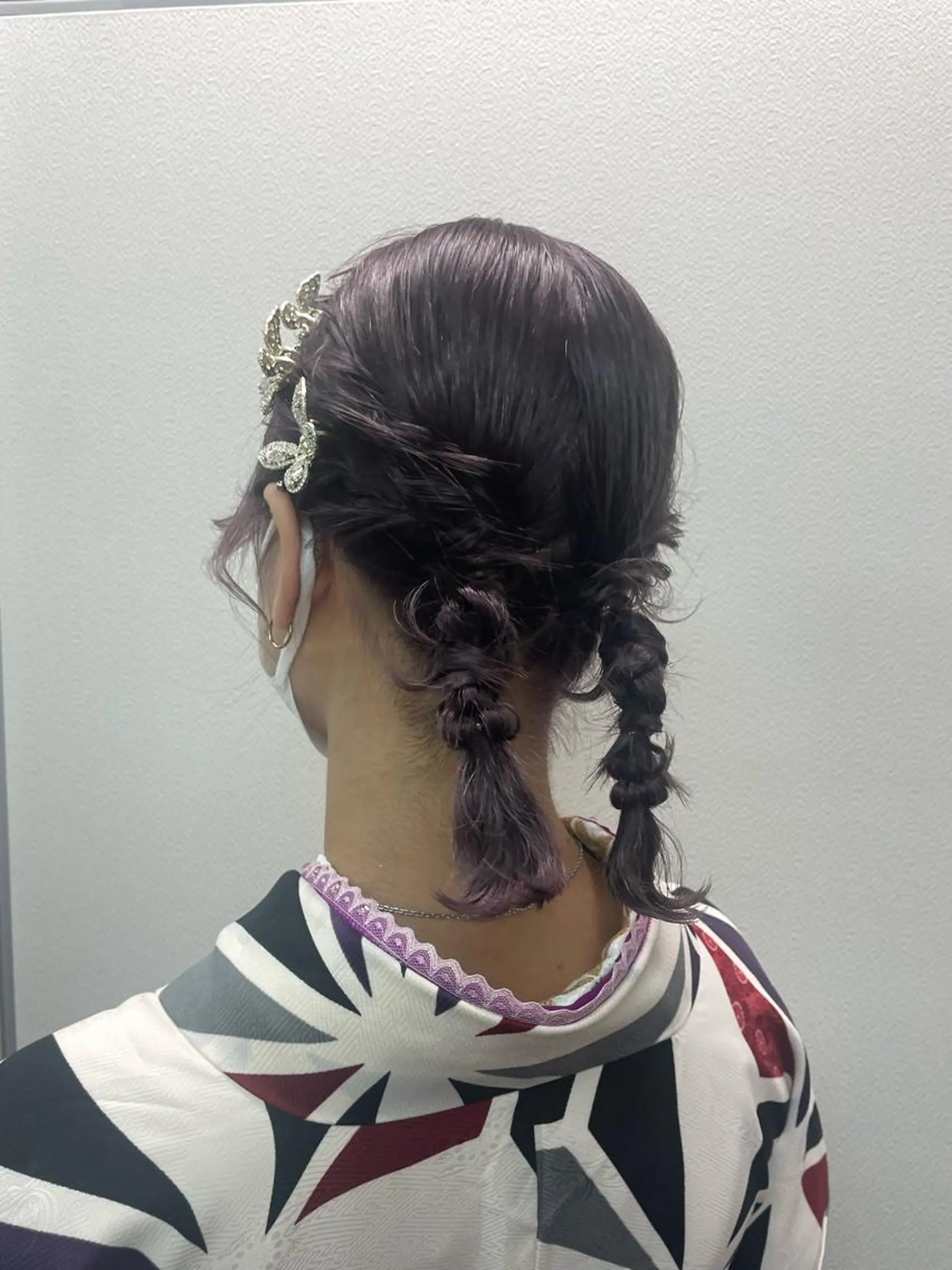 ヘアアレンジ ツインテール 中山 郁恵のヘアスタイル