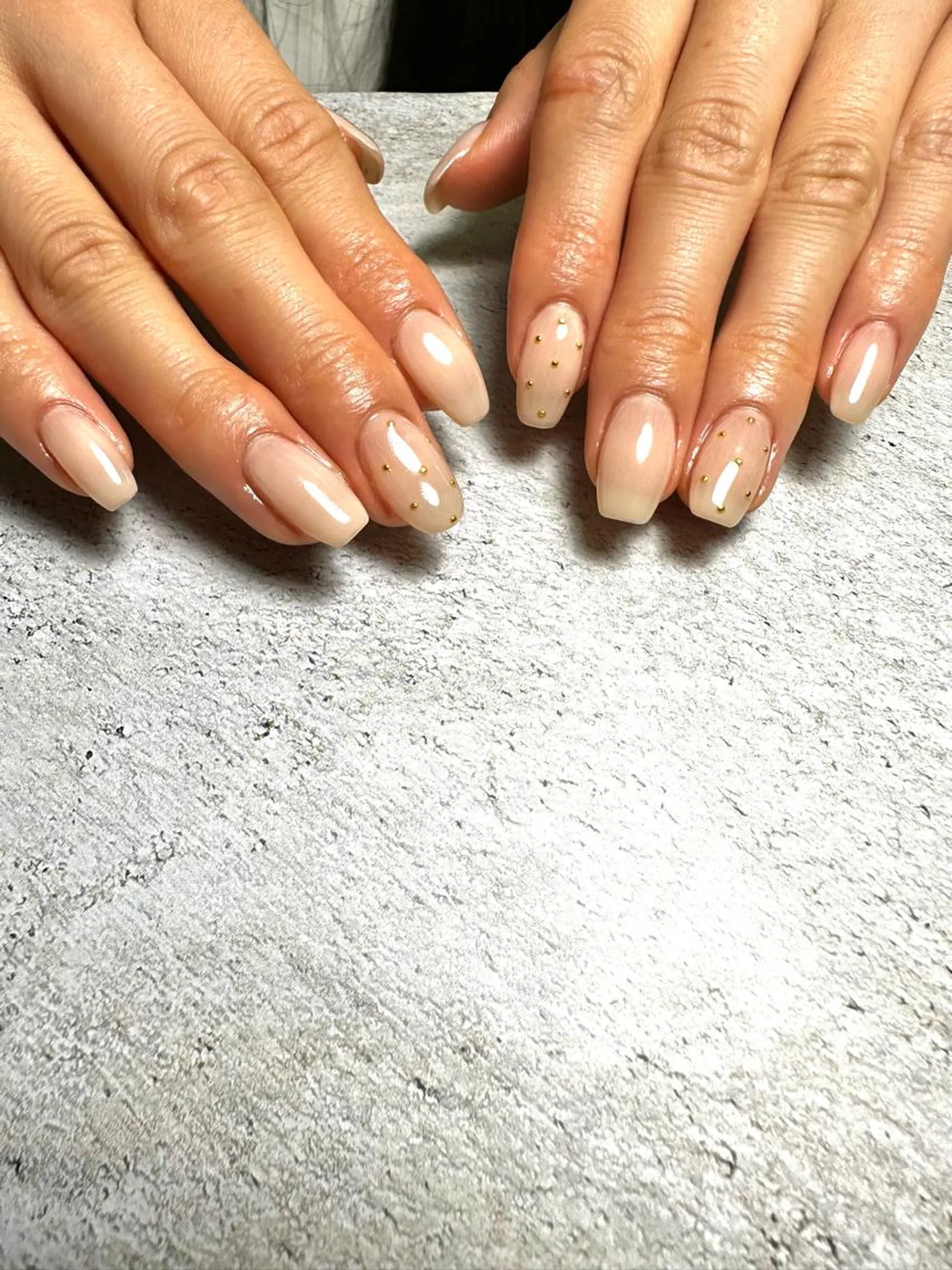 ネイル シンプルネイル ハンドネイル Nakano Kanaのネイルデザイン