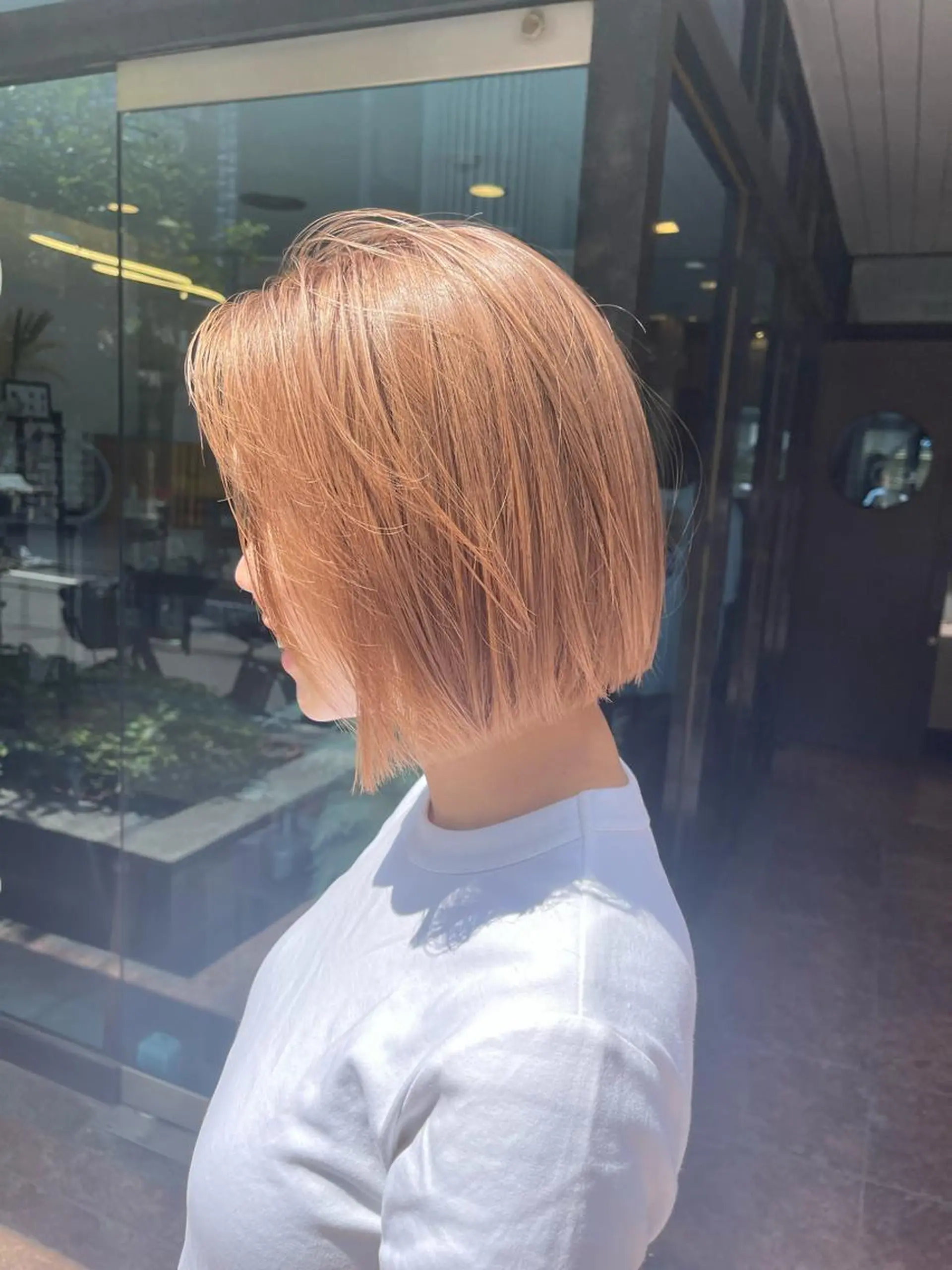 ミディアム カラー olino 【オリノ】西田辺のヘアスタイル