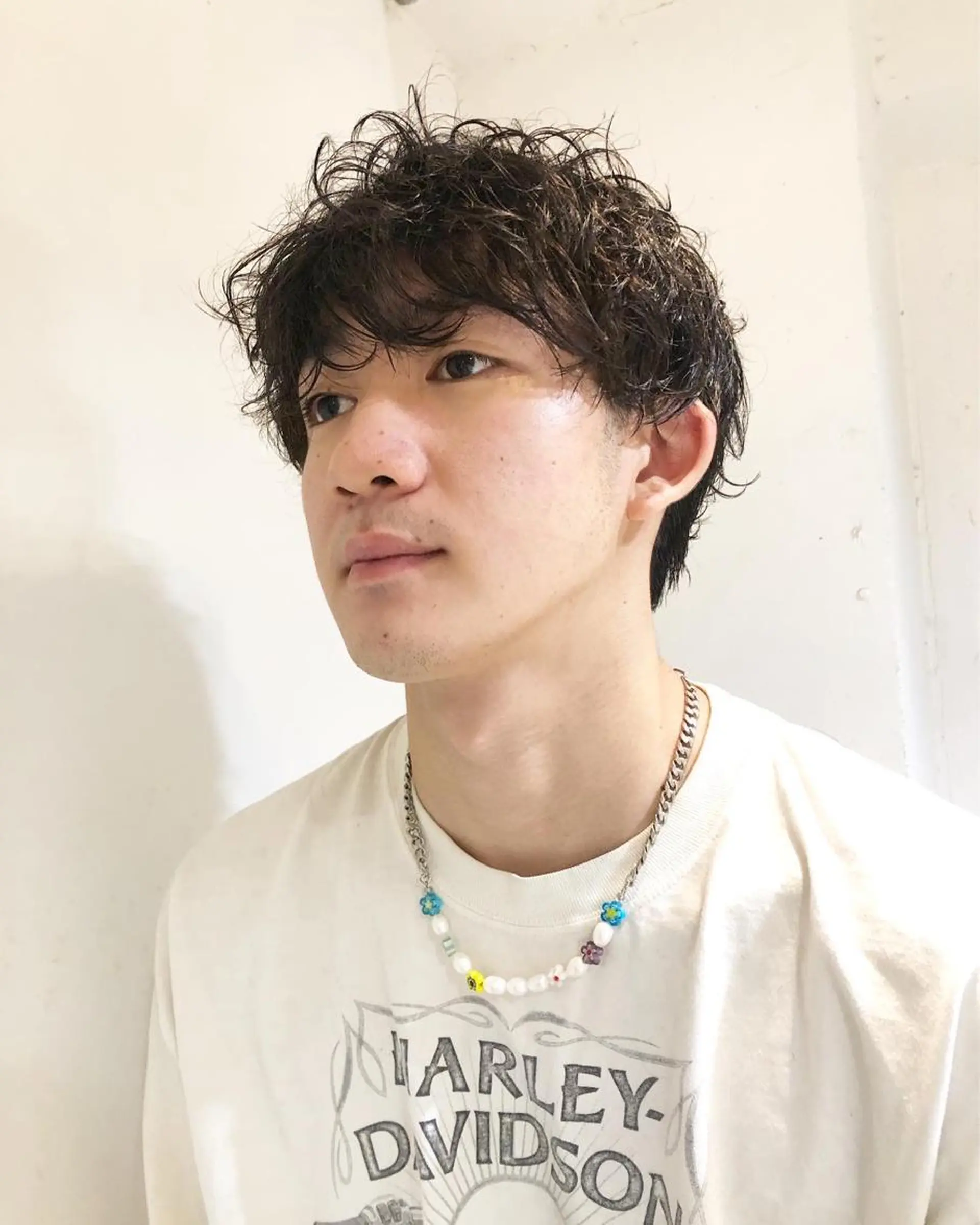 ヘアアレンジ メンズ マッシュ メンズパーマ 刈り上げ カット トリートメント ヘアセット メンズ特化✂️栗原 侑也のヘアスタイル