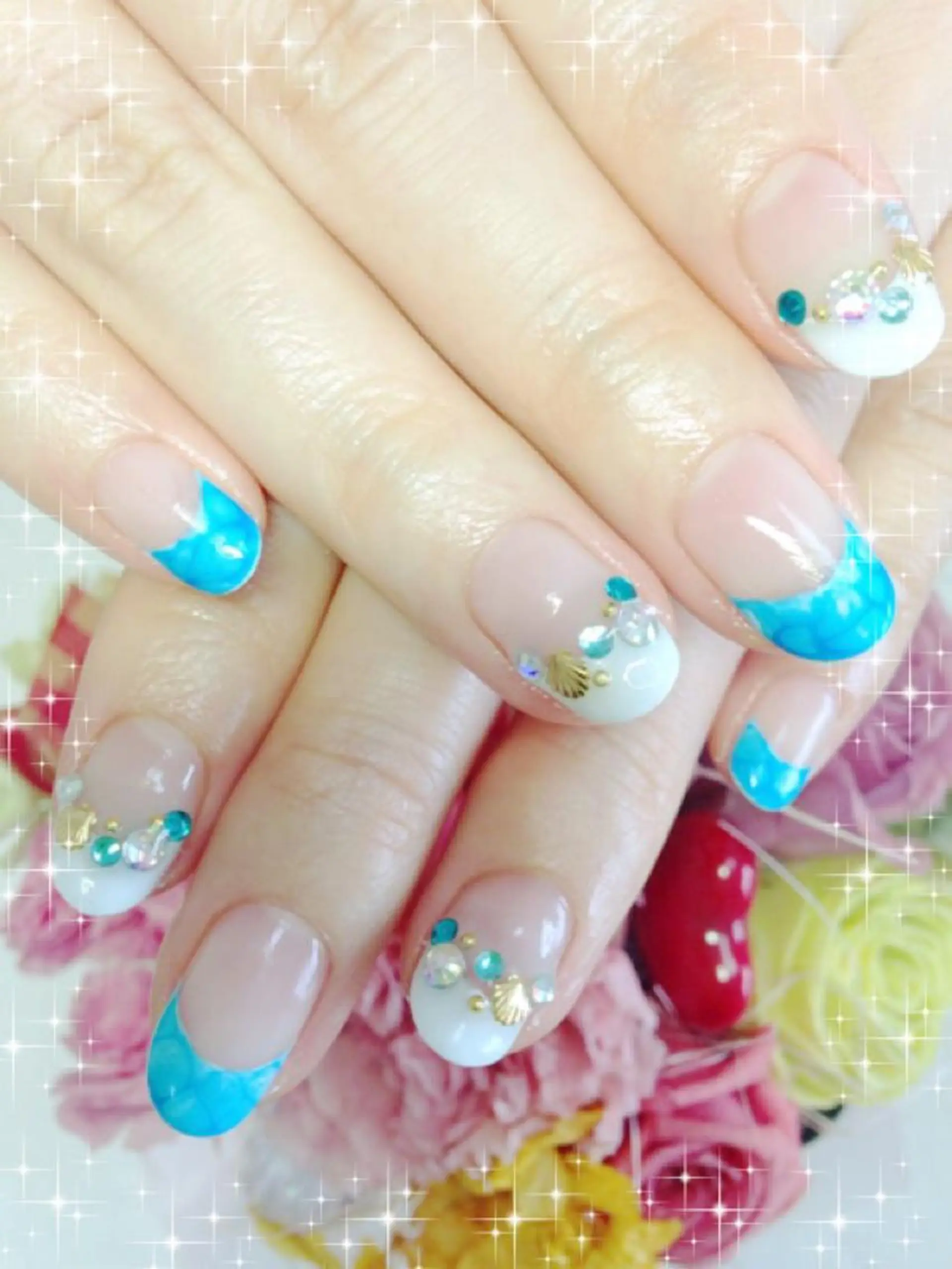 ネイル ハンドネイル ハンドケア ベテランネイル cnc  nailのネイルデザイン