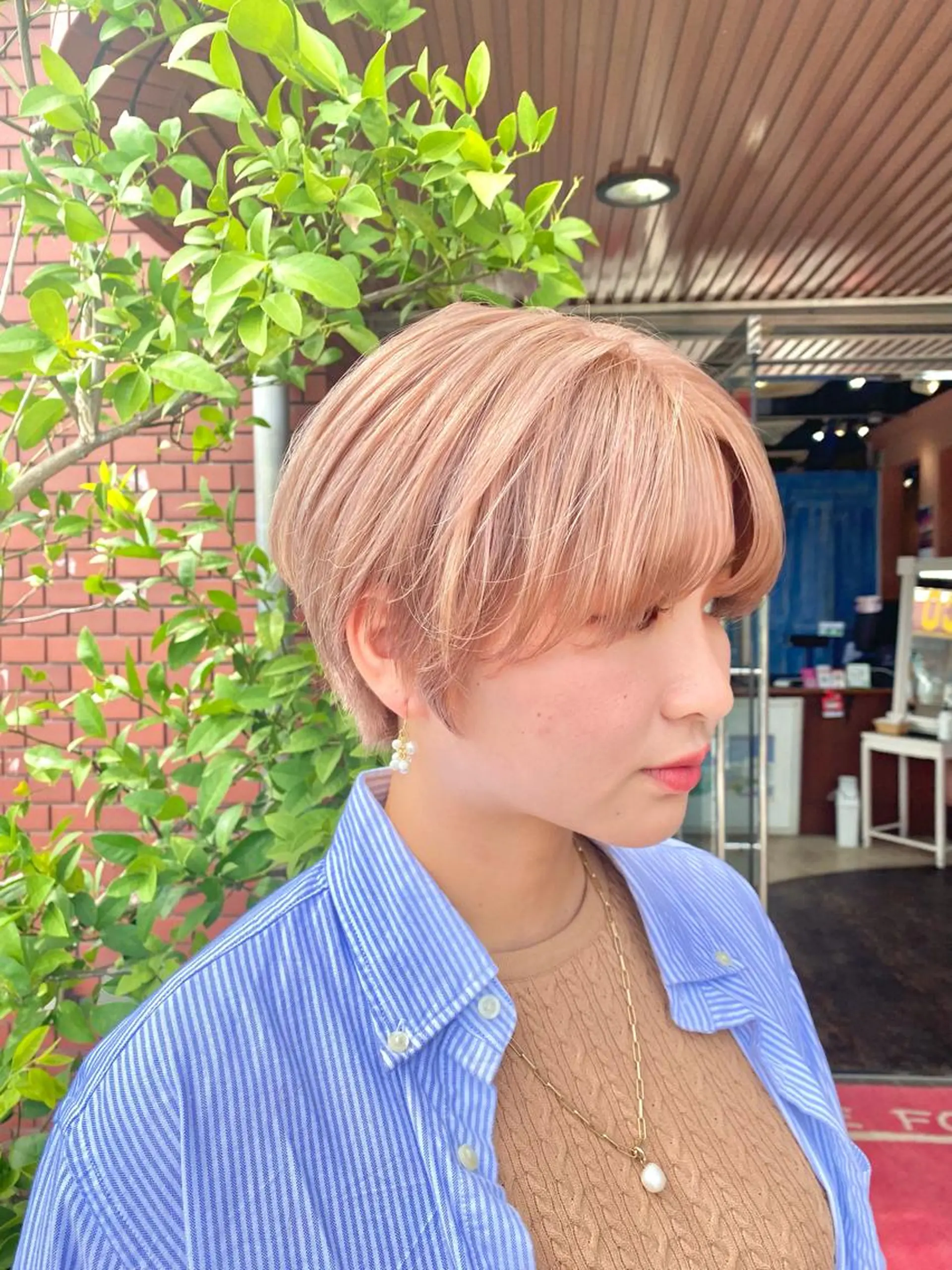 ショート ショートヘア 所沢パーマ セキネユウタのヘアスタイル