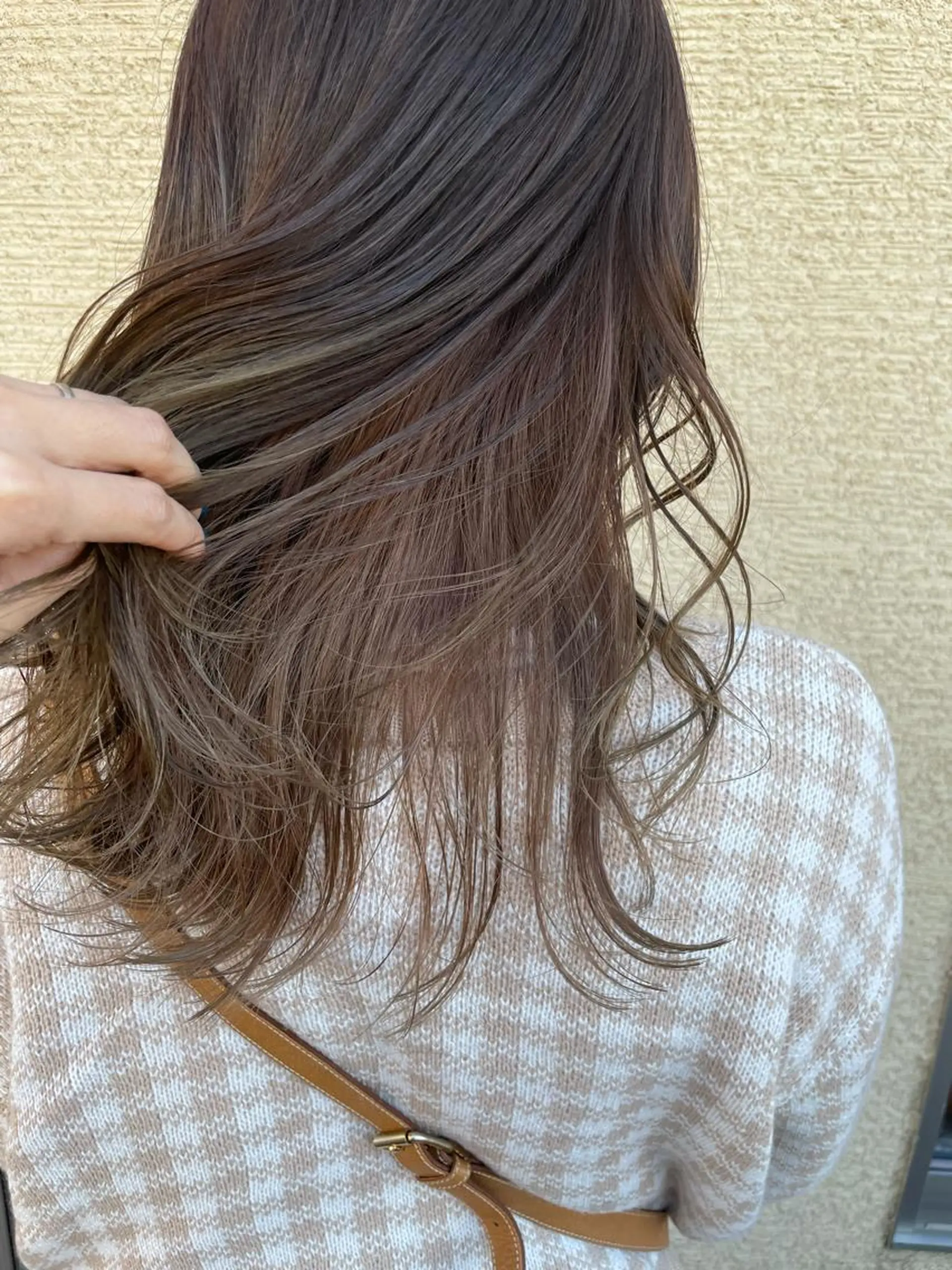 セミロング カラー カット ヘアカラー トリートメント コレットヘアー 田中アヤノのヘアスタイル