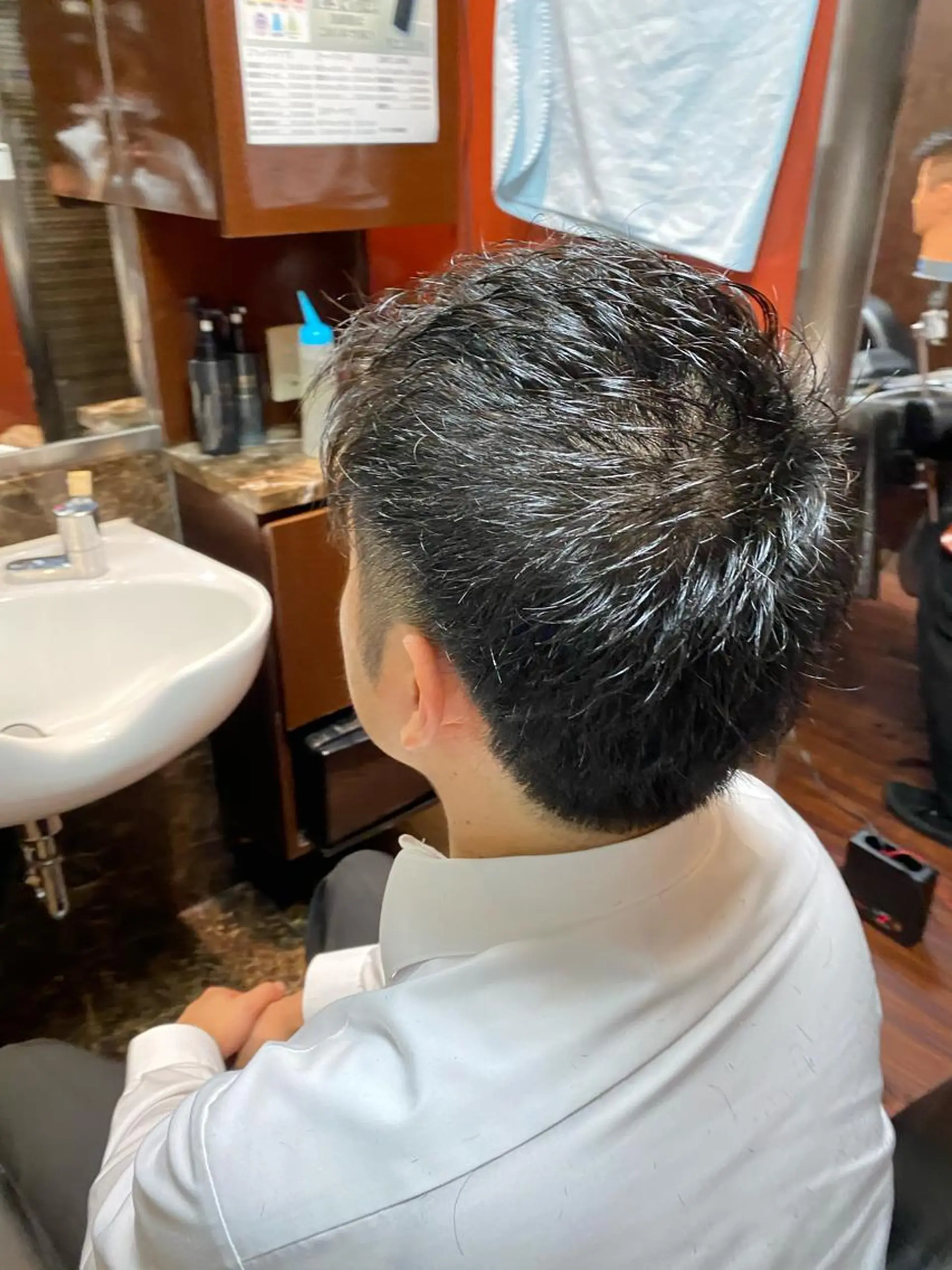 ショート メンズ 💈ヒロ銀座💈 ✨墓越聖菜✨のヘアスタイル