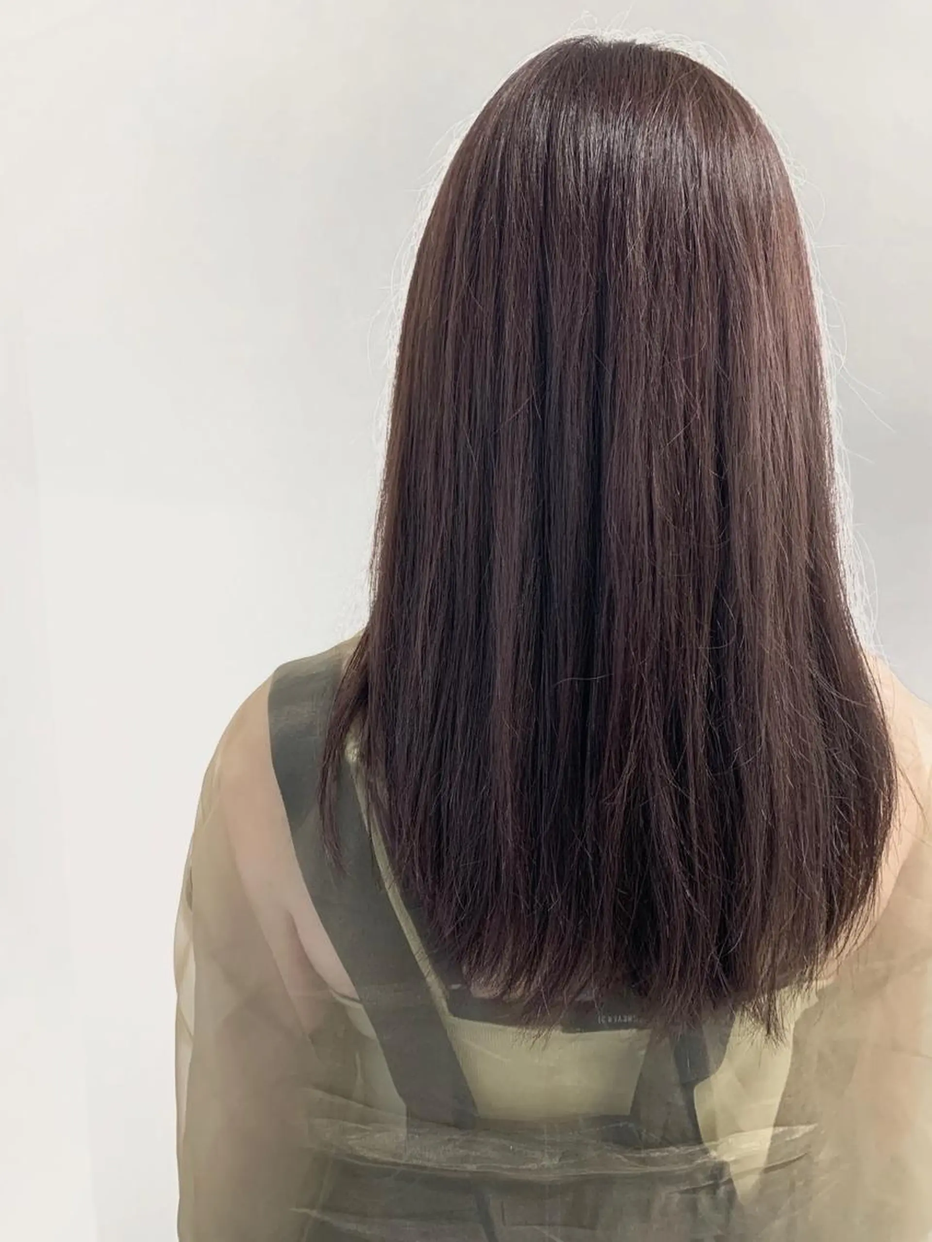 ロング カラー 肌に馴染む暗髪 梅田・増田のヘアスタイル