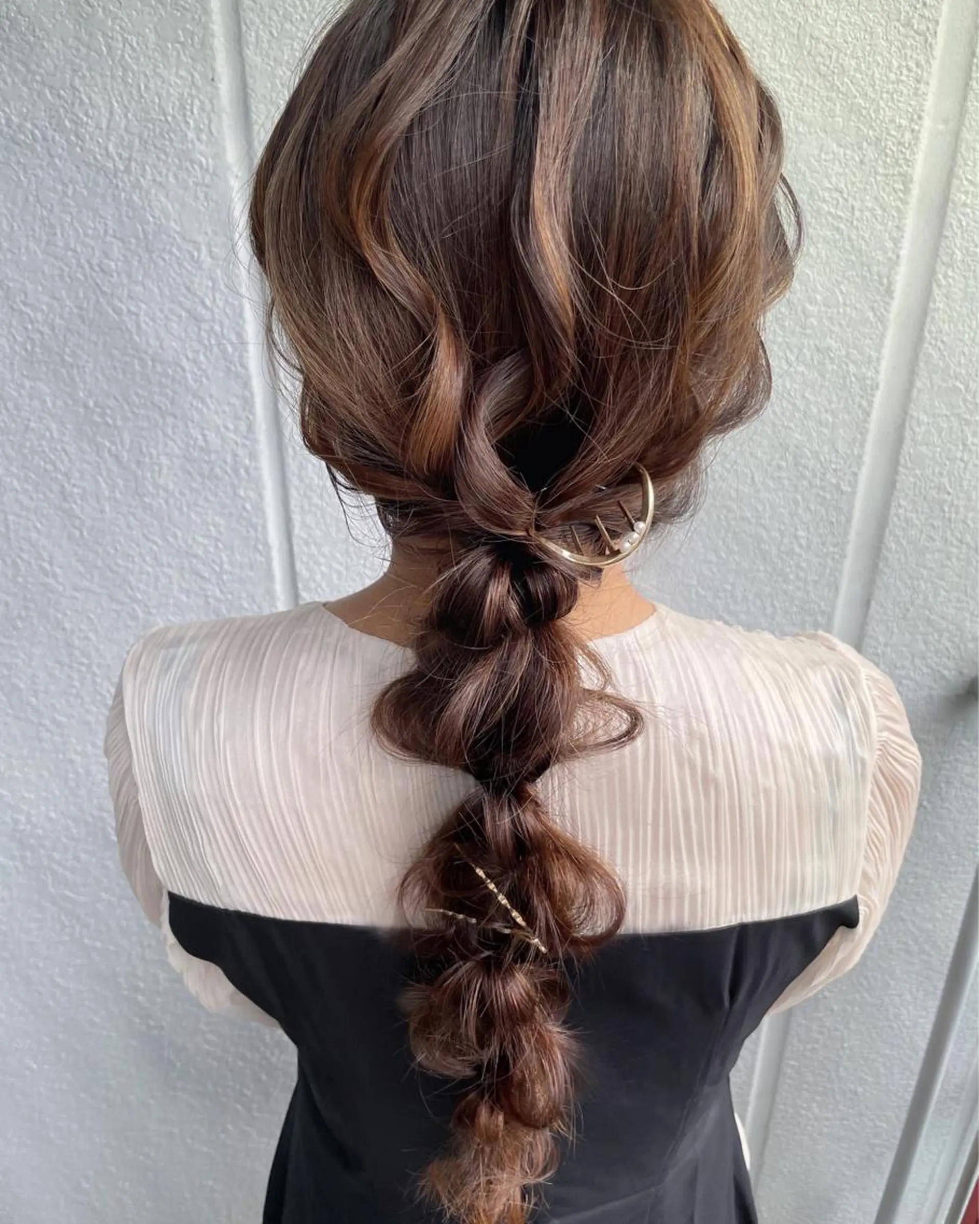 ロング ヘアアレンジ ヘアセット 【カメレオン】 上村 祥子のその他イメージ