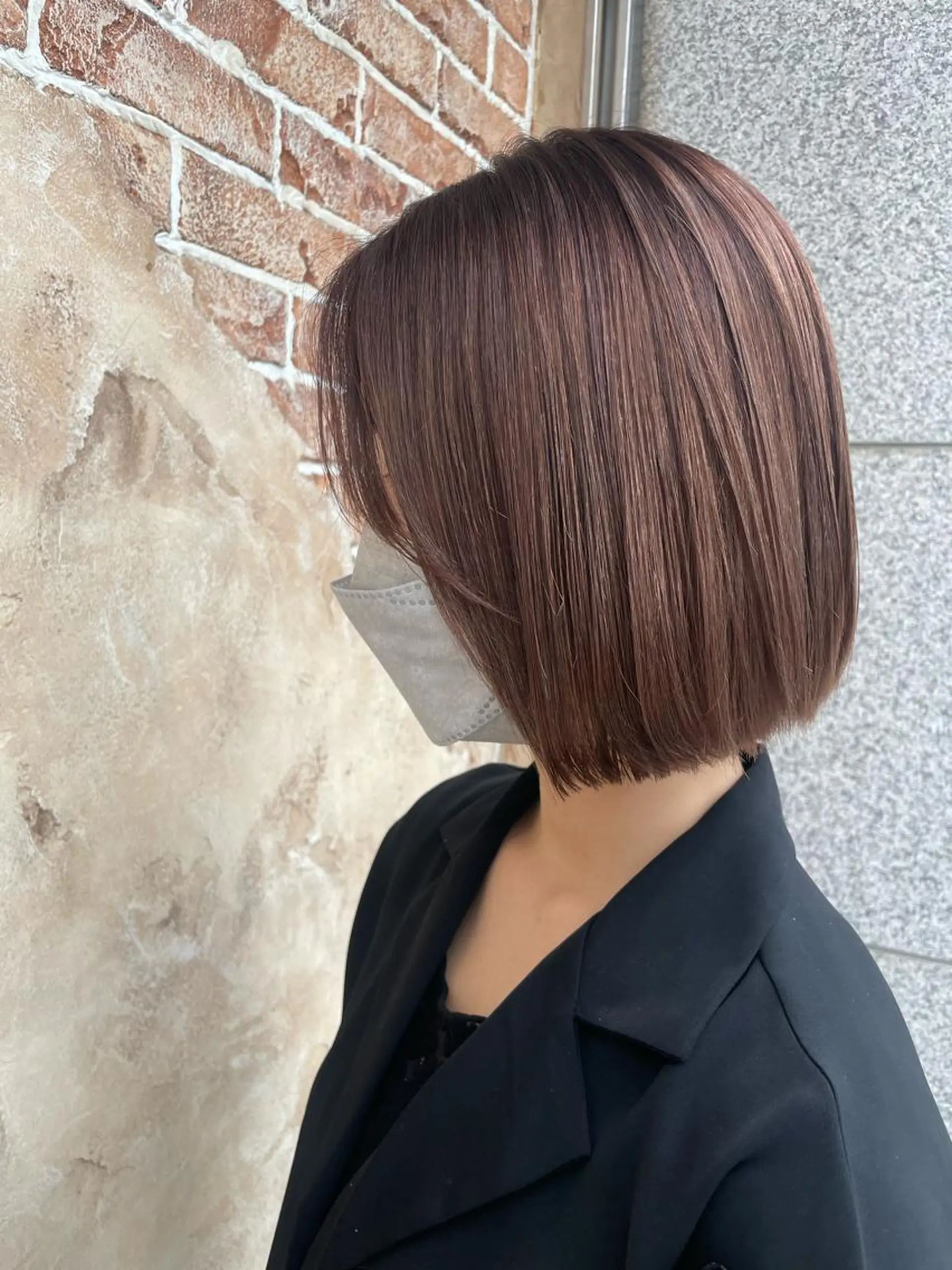 ショート カラー カット ヘアカラー トリートメント ノンダメージサロン/ 豊中/美容室のヘアスタイル