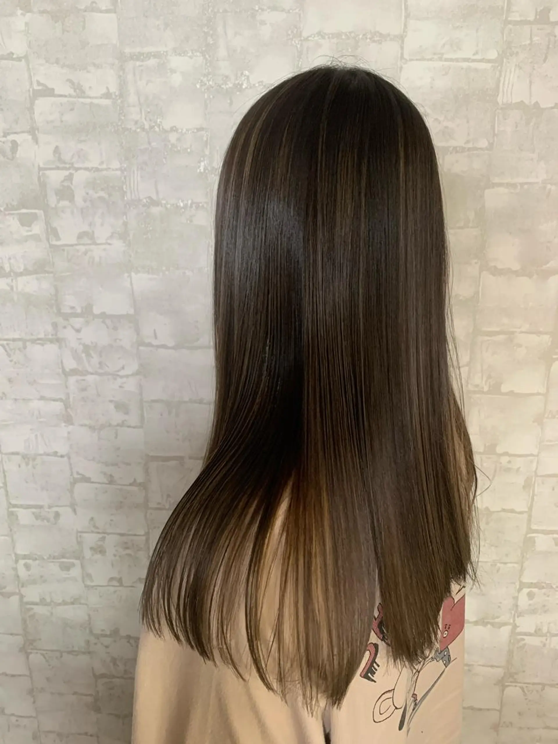 ロング カラー 船津武俊 フナツタケトシのヘアスタイル