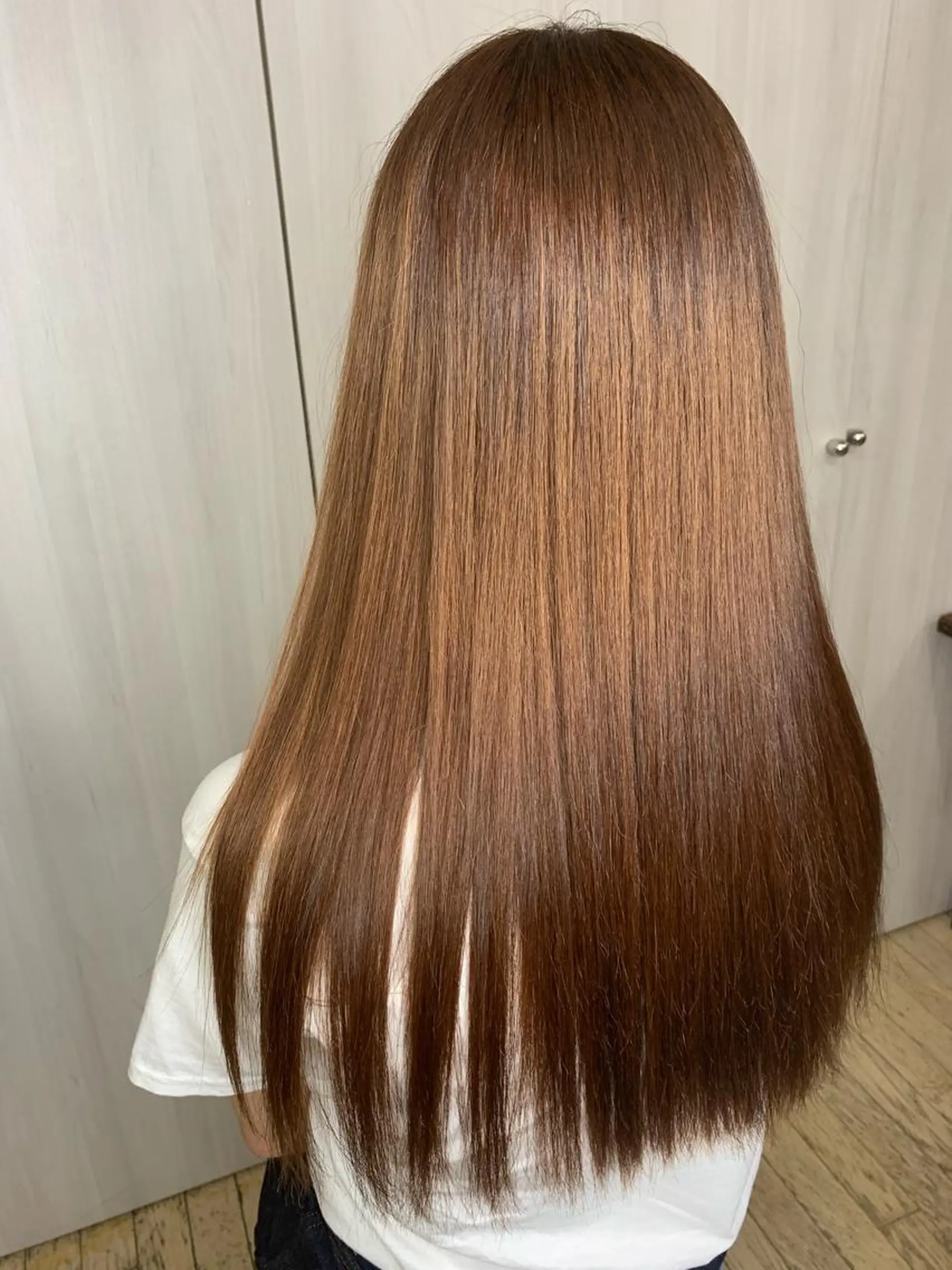 ロング カラー オレンジ 🌈ブリーチ コーンロウ🌈ENOのヘアスタイル