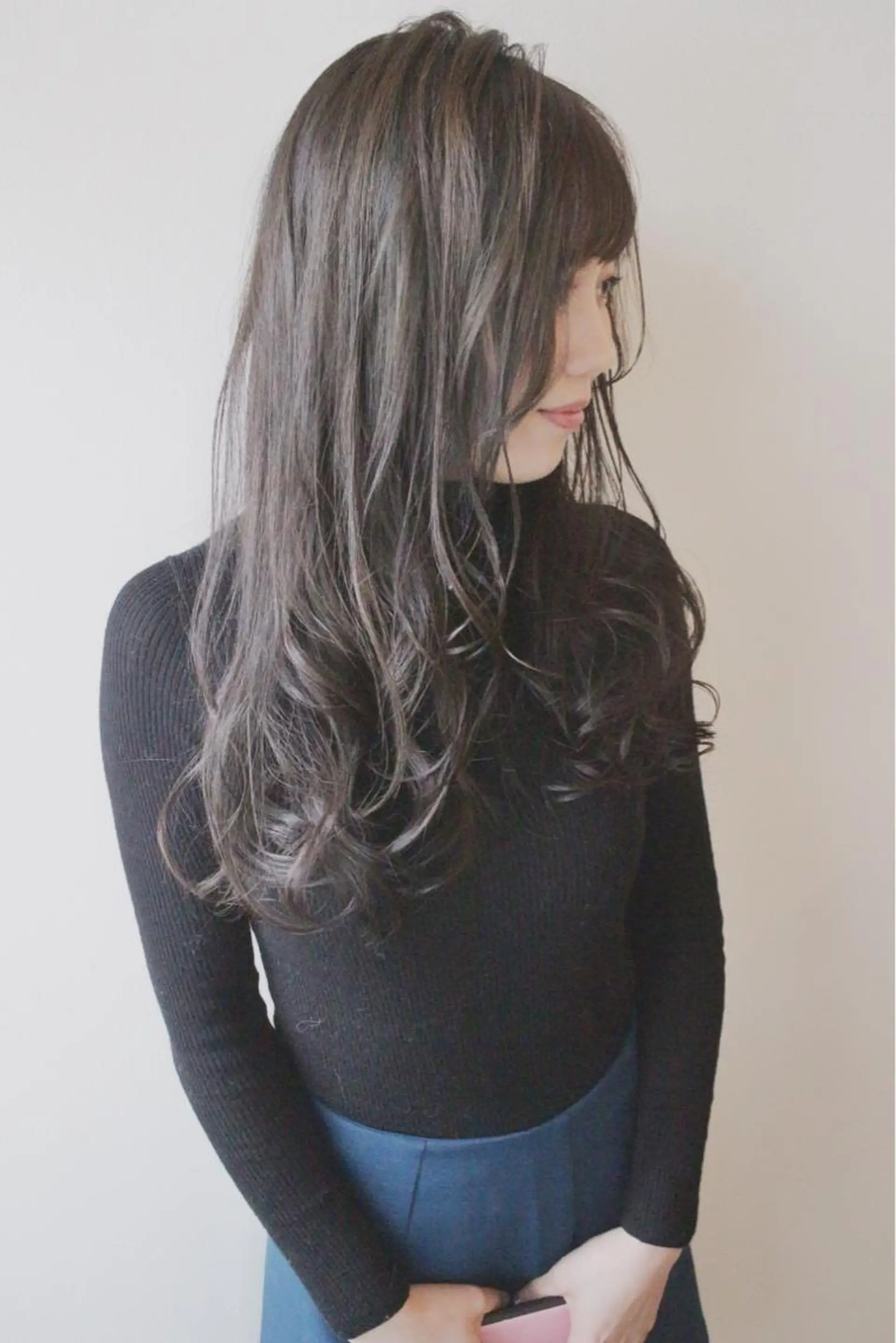 ロング ヘアカラー トリートメント 吉本 知弘のヘアスタイル