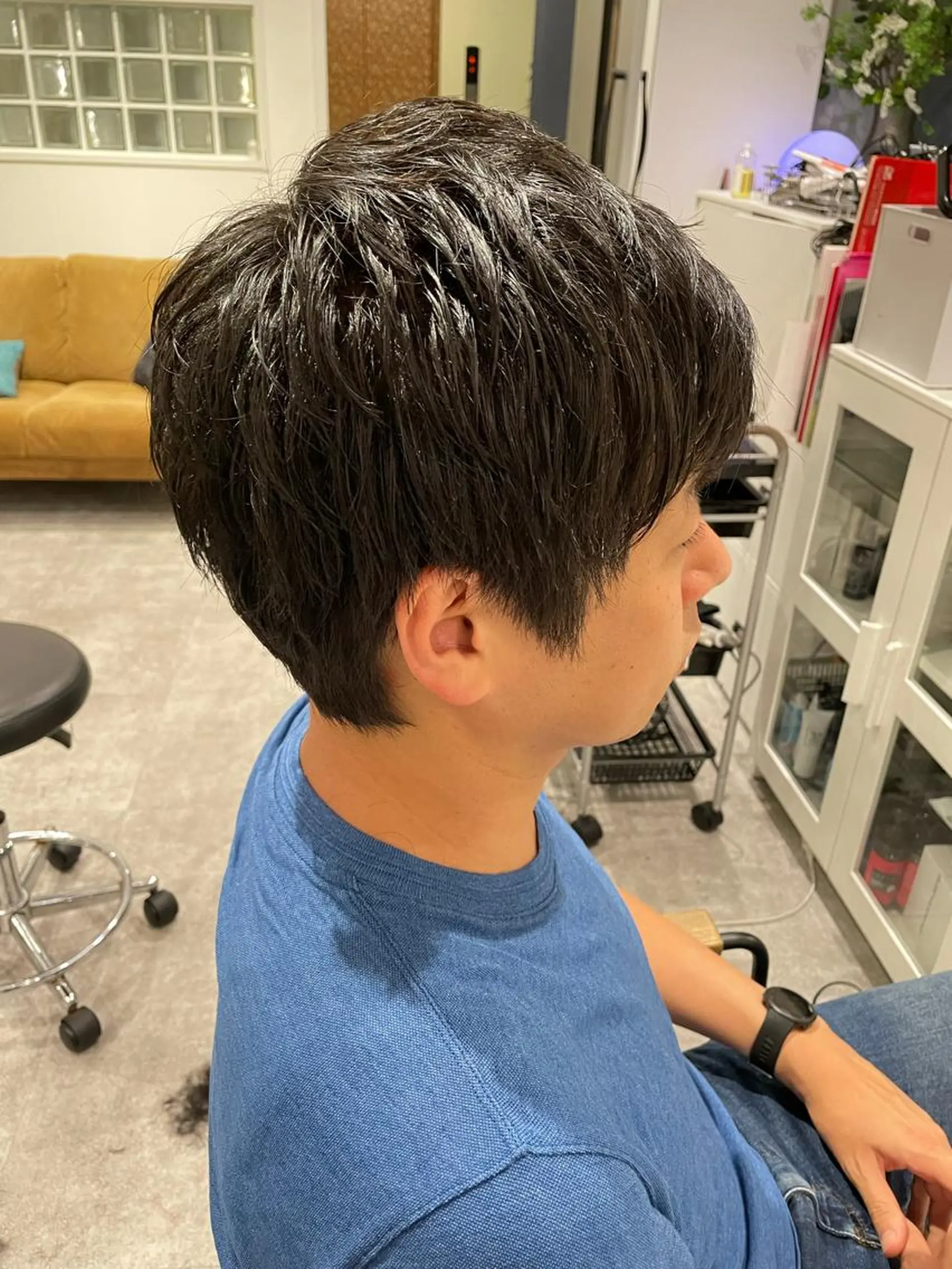 ショート 京都美容師 塩のヘアスタイル