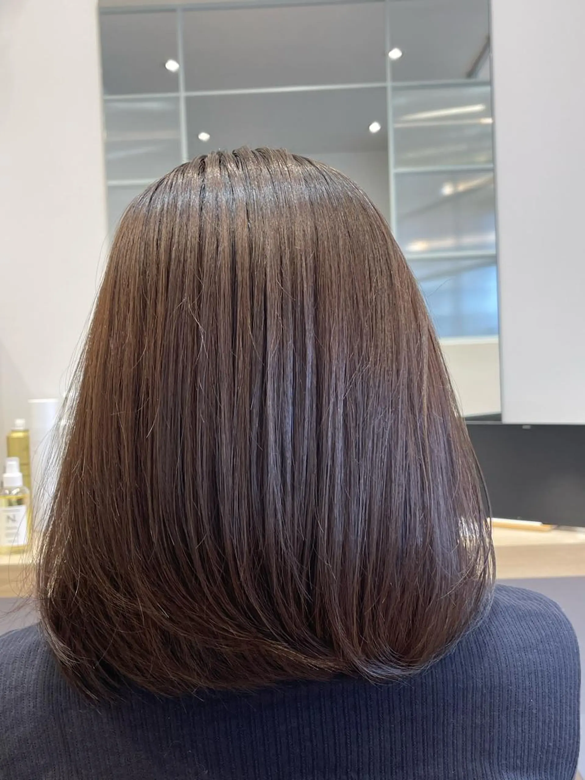 ミディアム カラー イルミナカラー トリートメント 鎌田 一徳のヘアスタイル