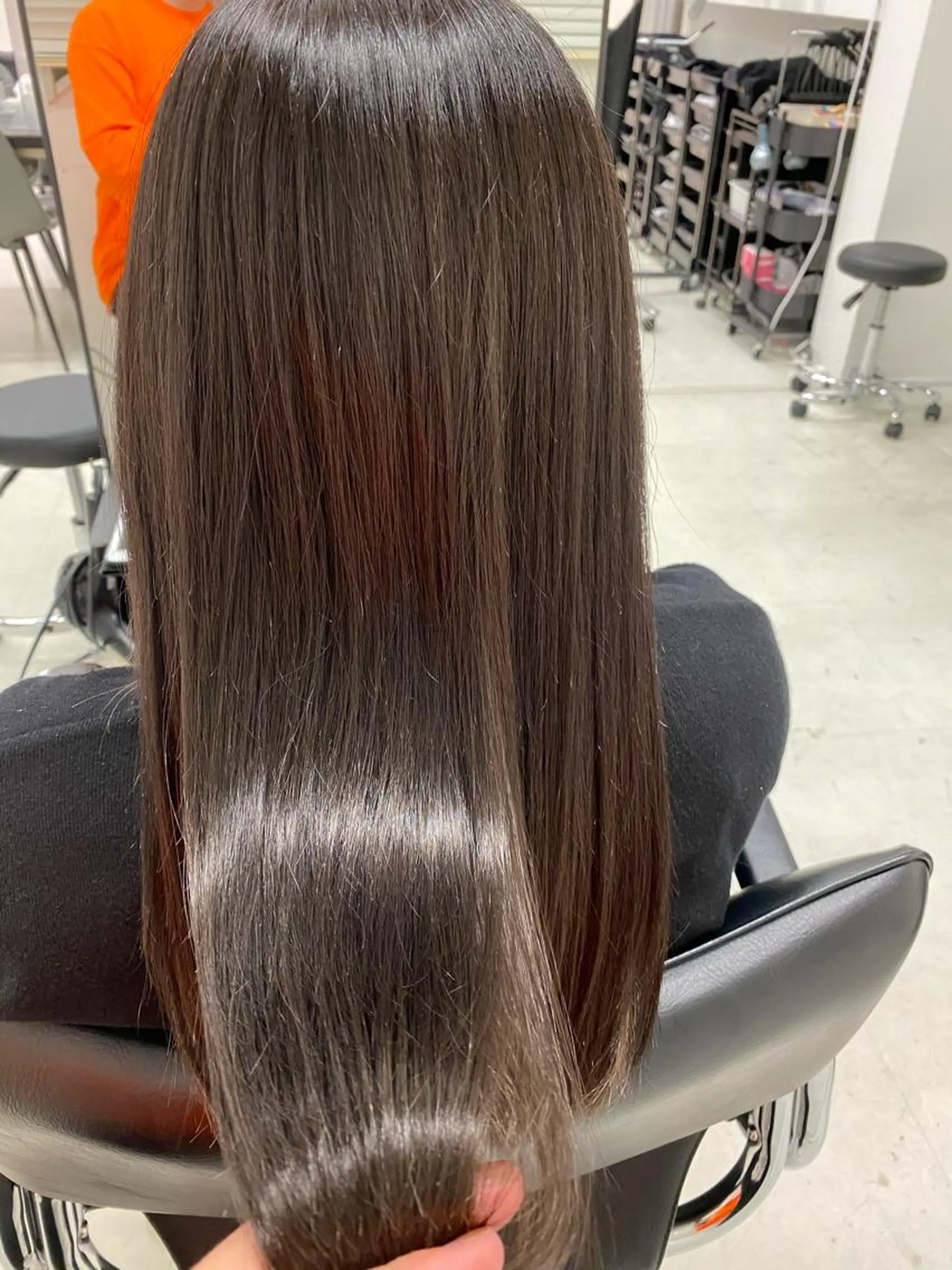 セミロング カラー ヘアアレンジ 似合わせ専門美容師 なかじまのヘアスタイル